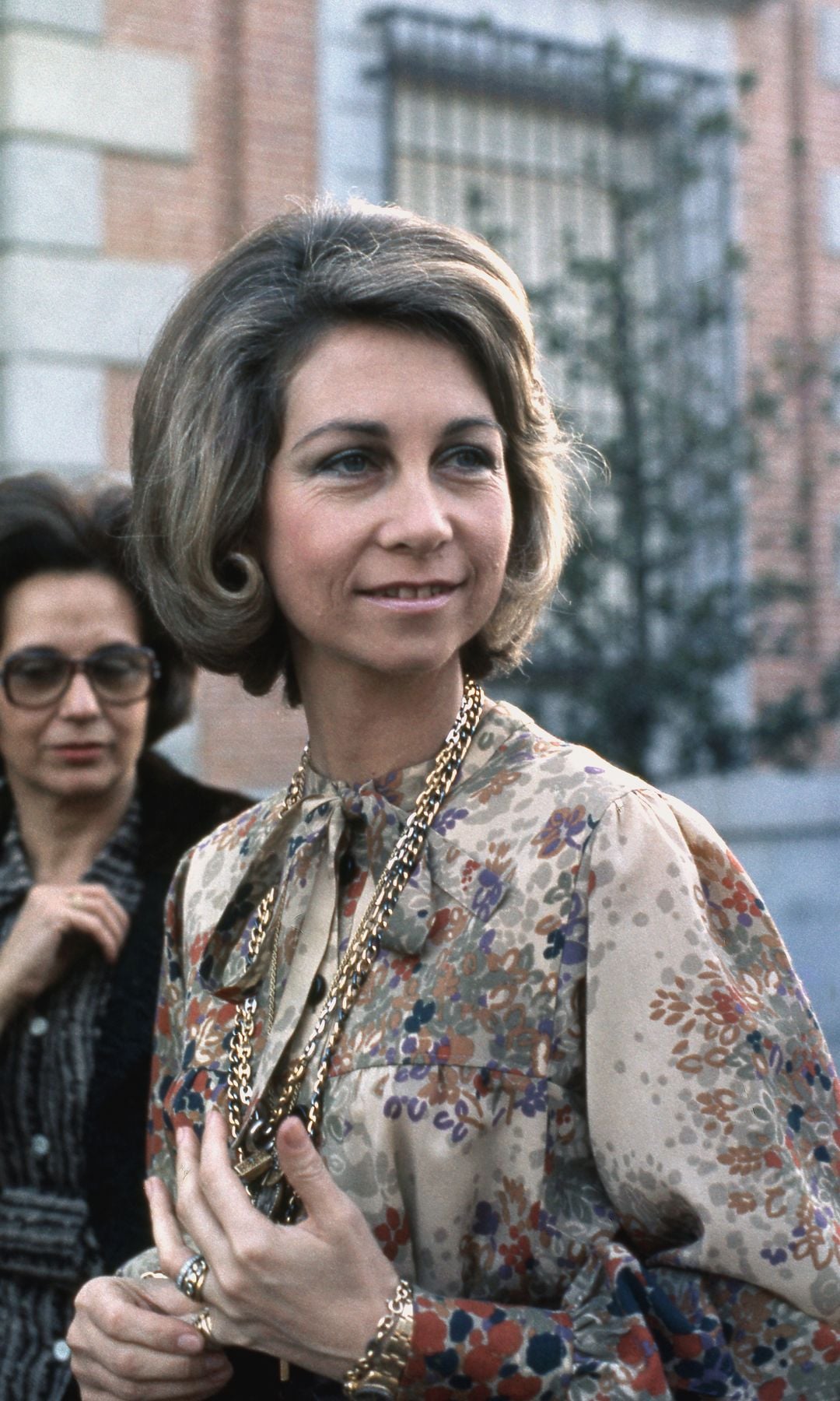 La reina Sofía en 1975