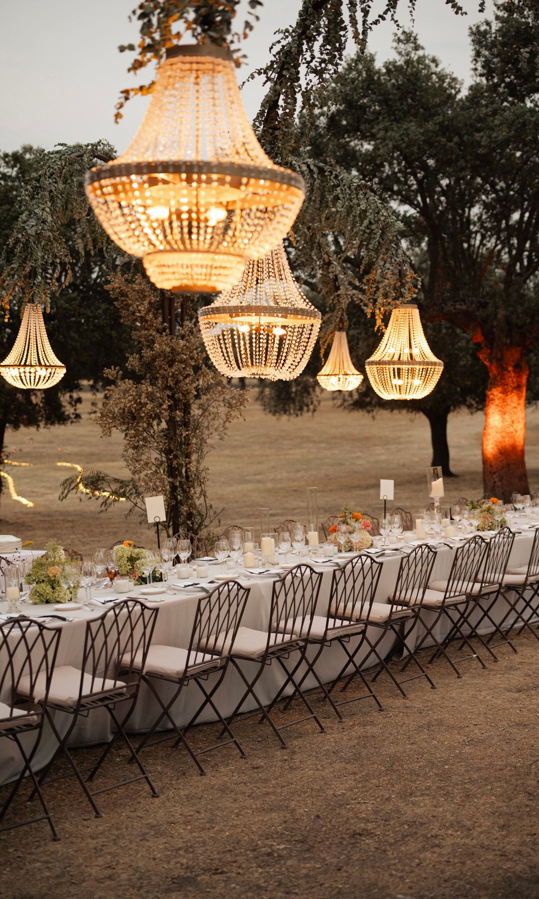 Decoración de bodas con lámparas