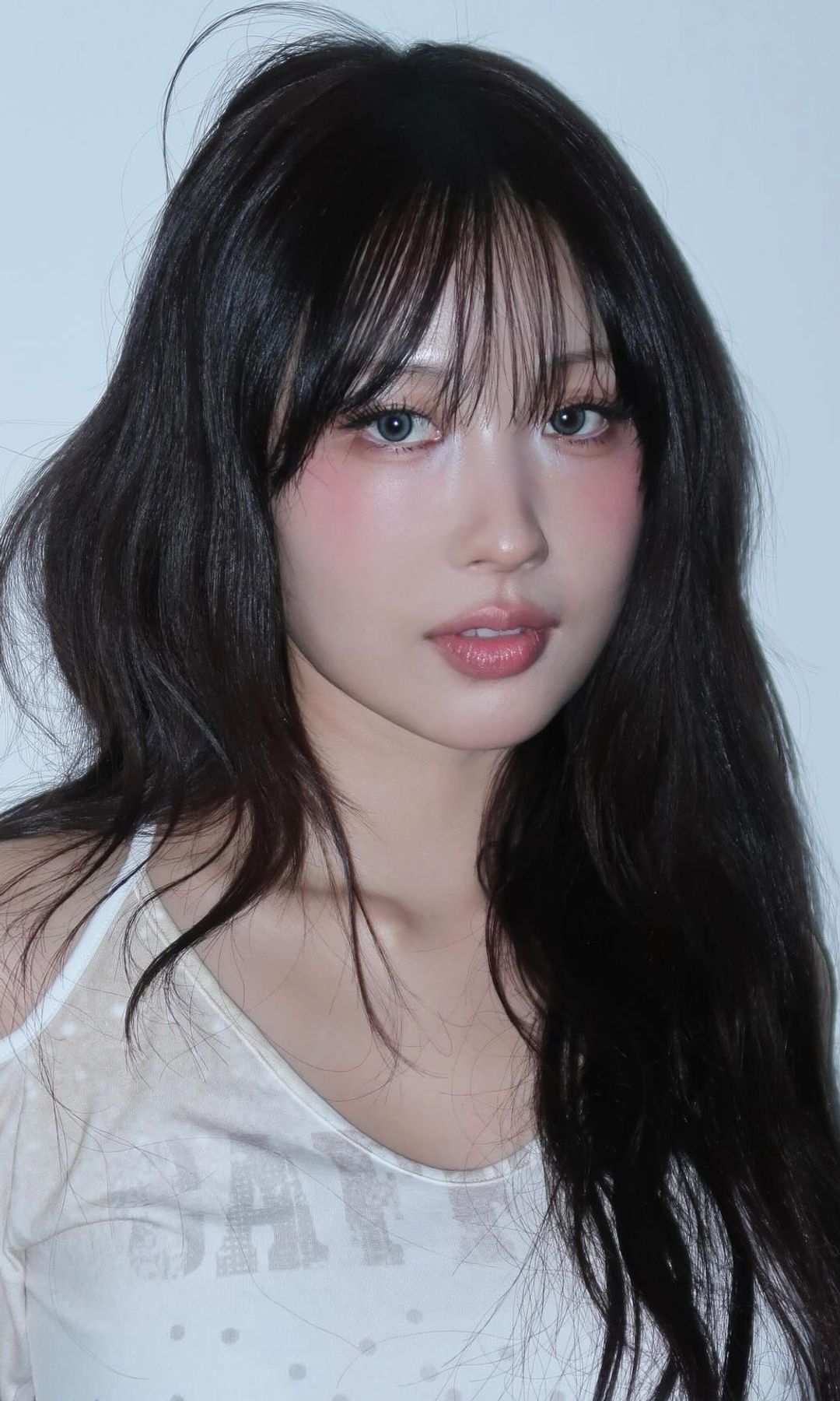 Maquillaje de ojeras con colorete