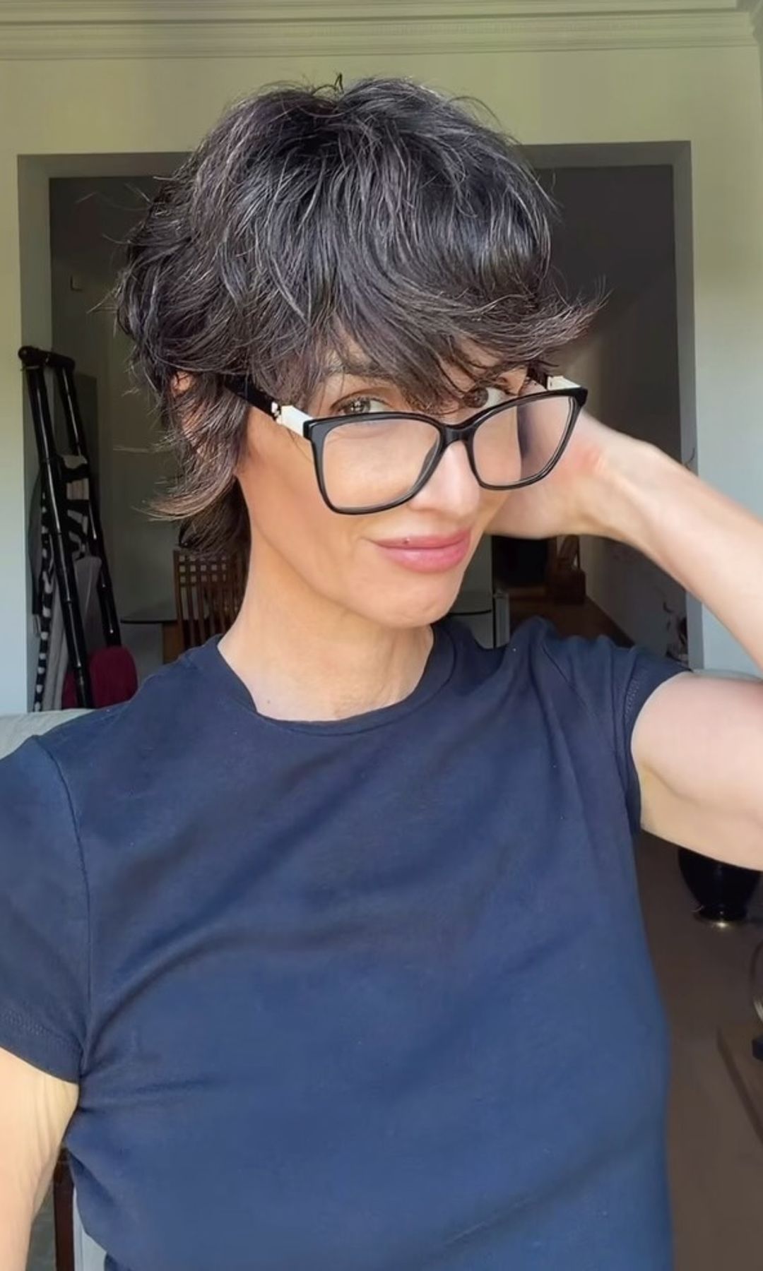 Corte de pelo corto de Paz Vega