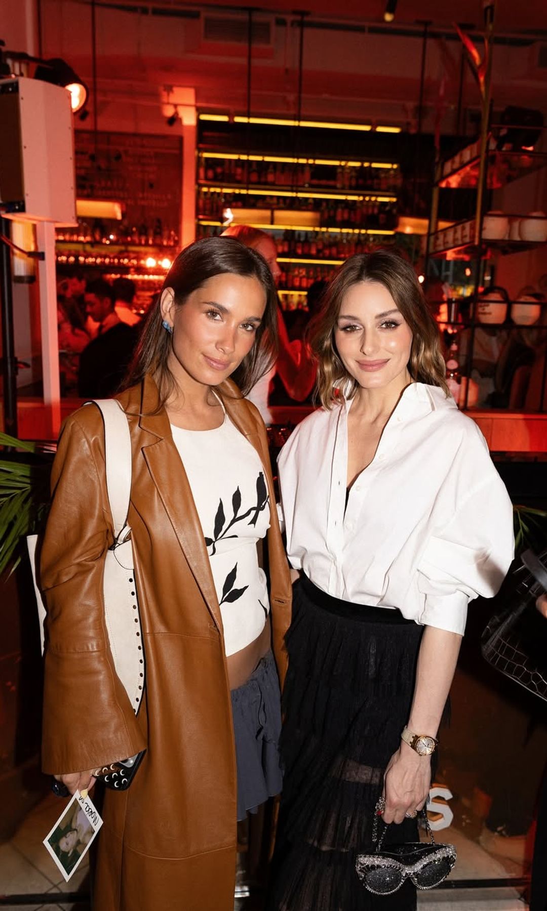 María Pombo y Olivia Palermo
