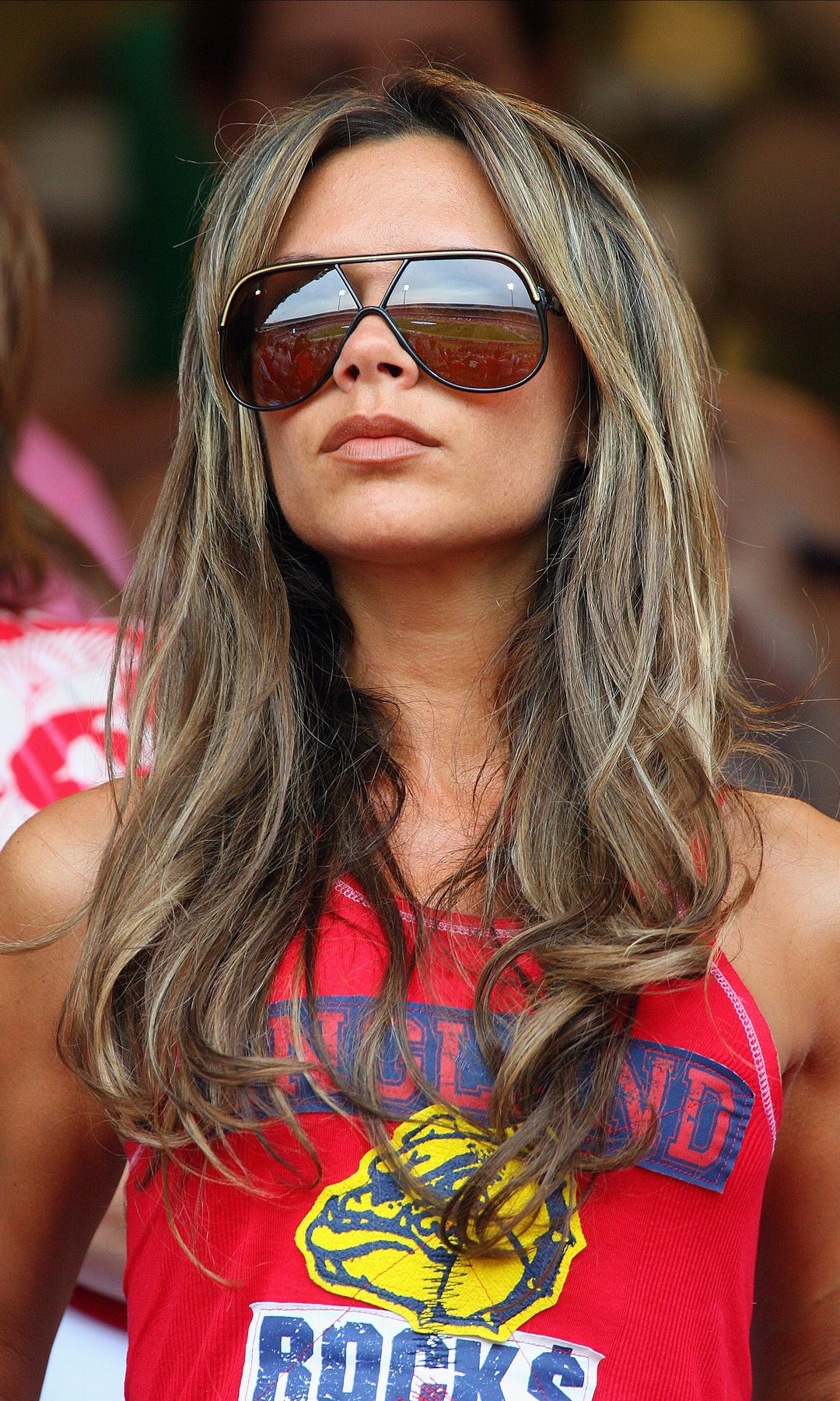 Victoria Beckham en el mundial de fútbol de 2006