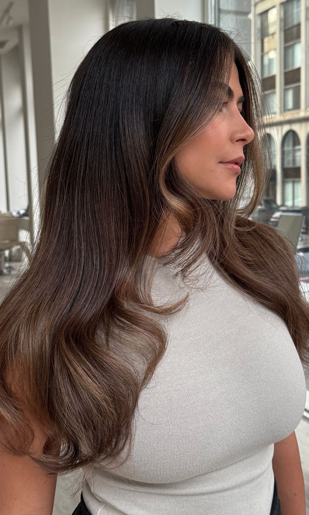 Cabello castaño