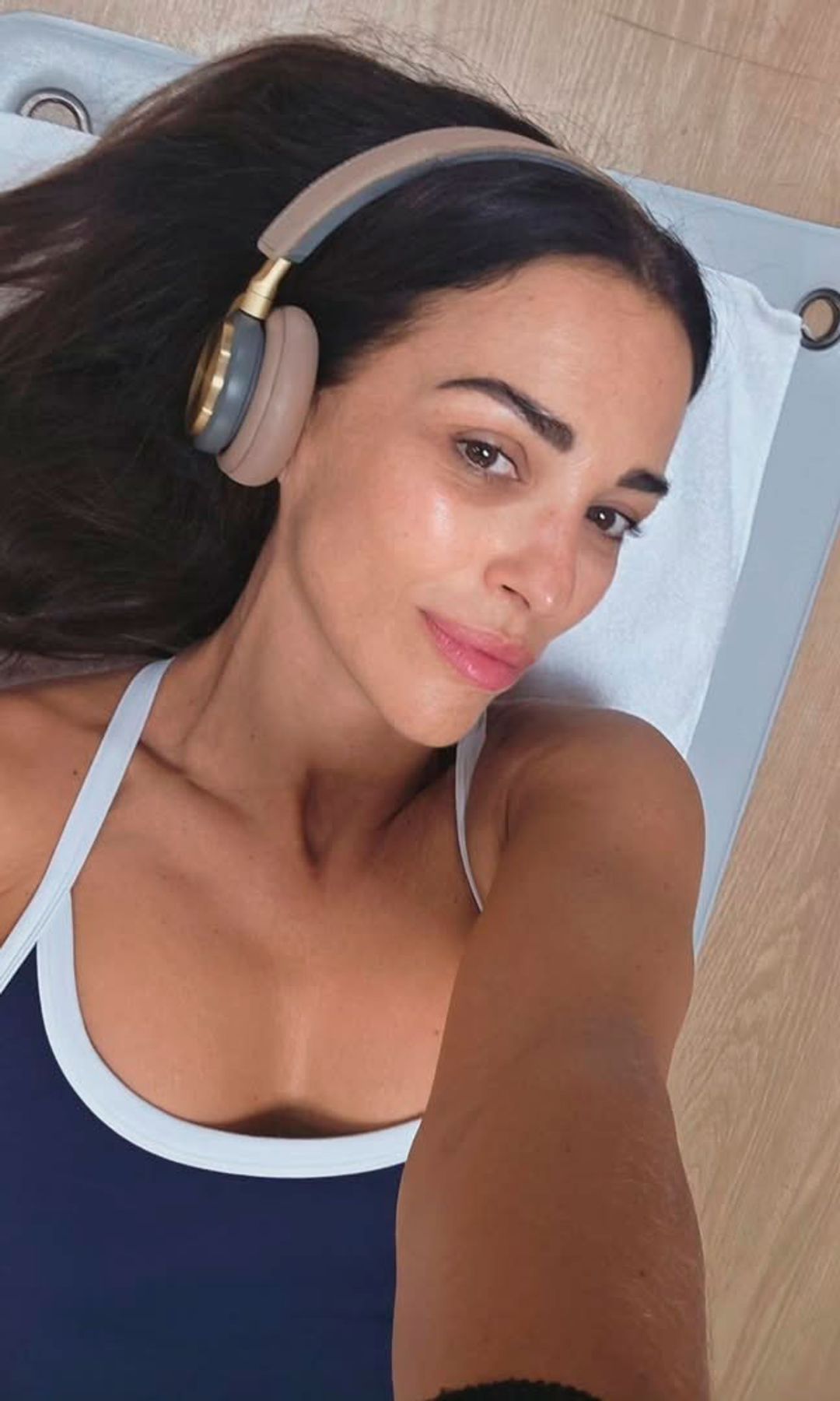 Paula Echevarría en el gimnasio