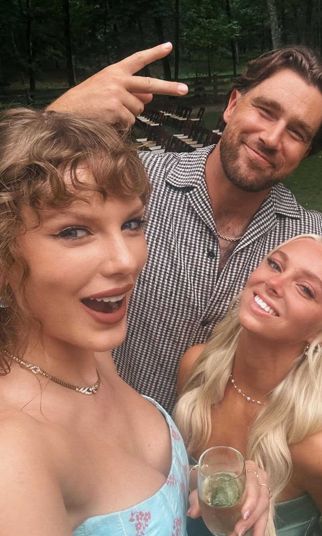 Travis Kelce y Taylor Swift de boda en Tennessee