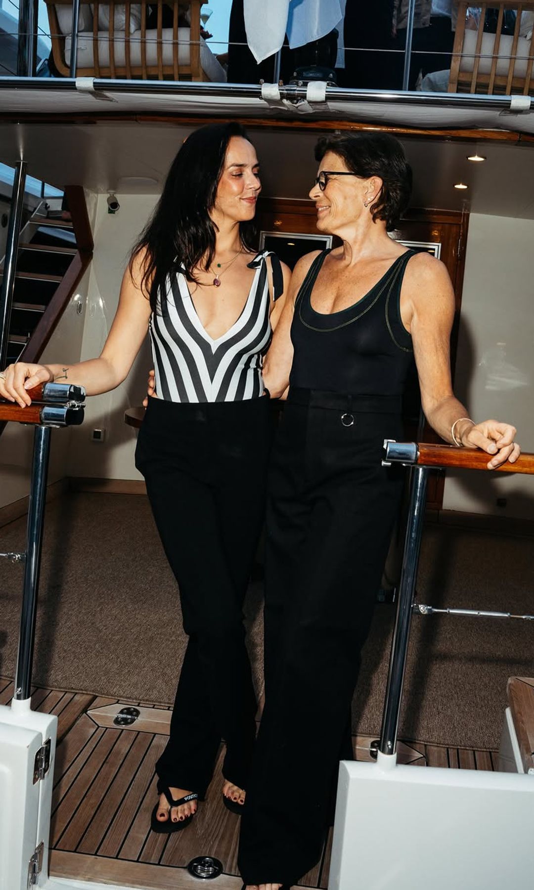 Pauline Ducruet y Estefanía de Mónaco