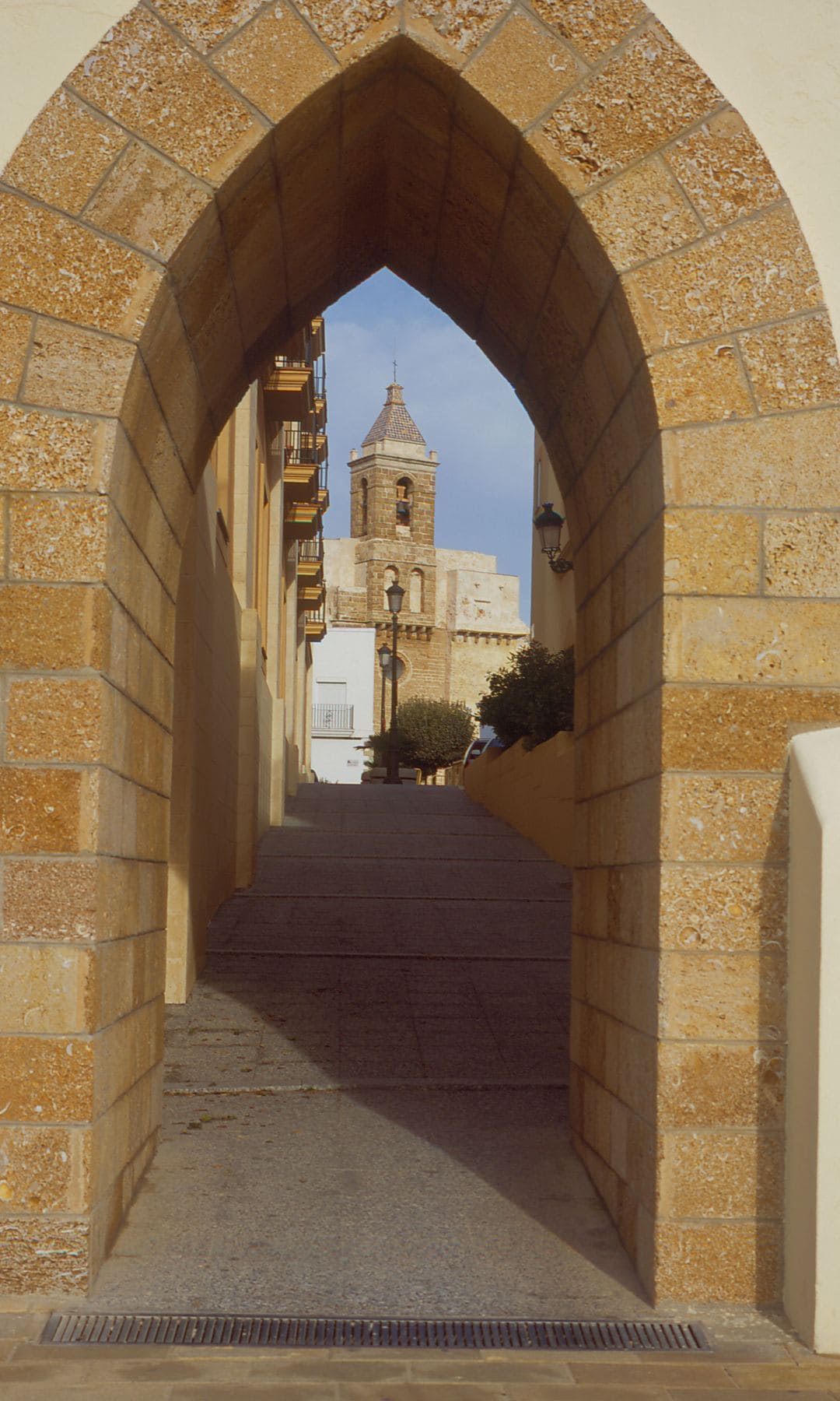 Casco antiguo del pueblo de Rota en Cádiz