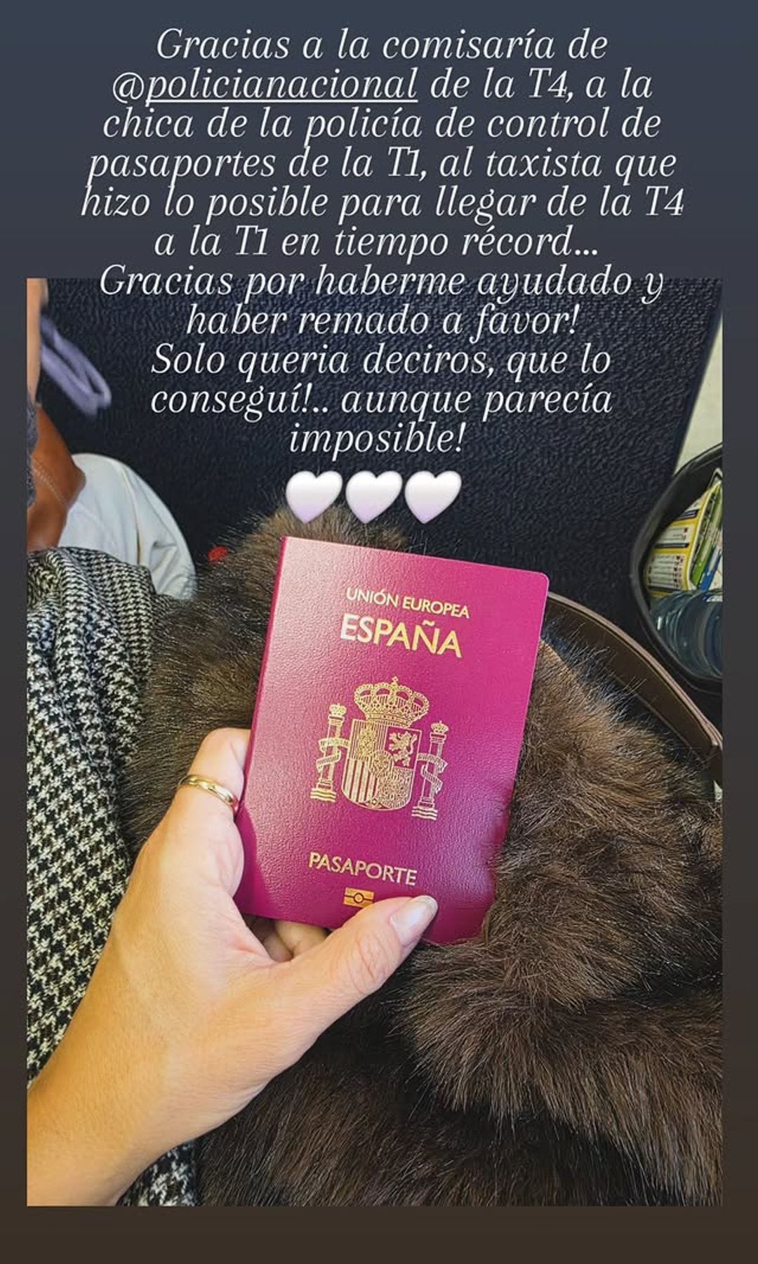 Paula Echevarría muestra sus uñas sin esmaltar