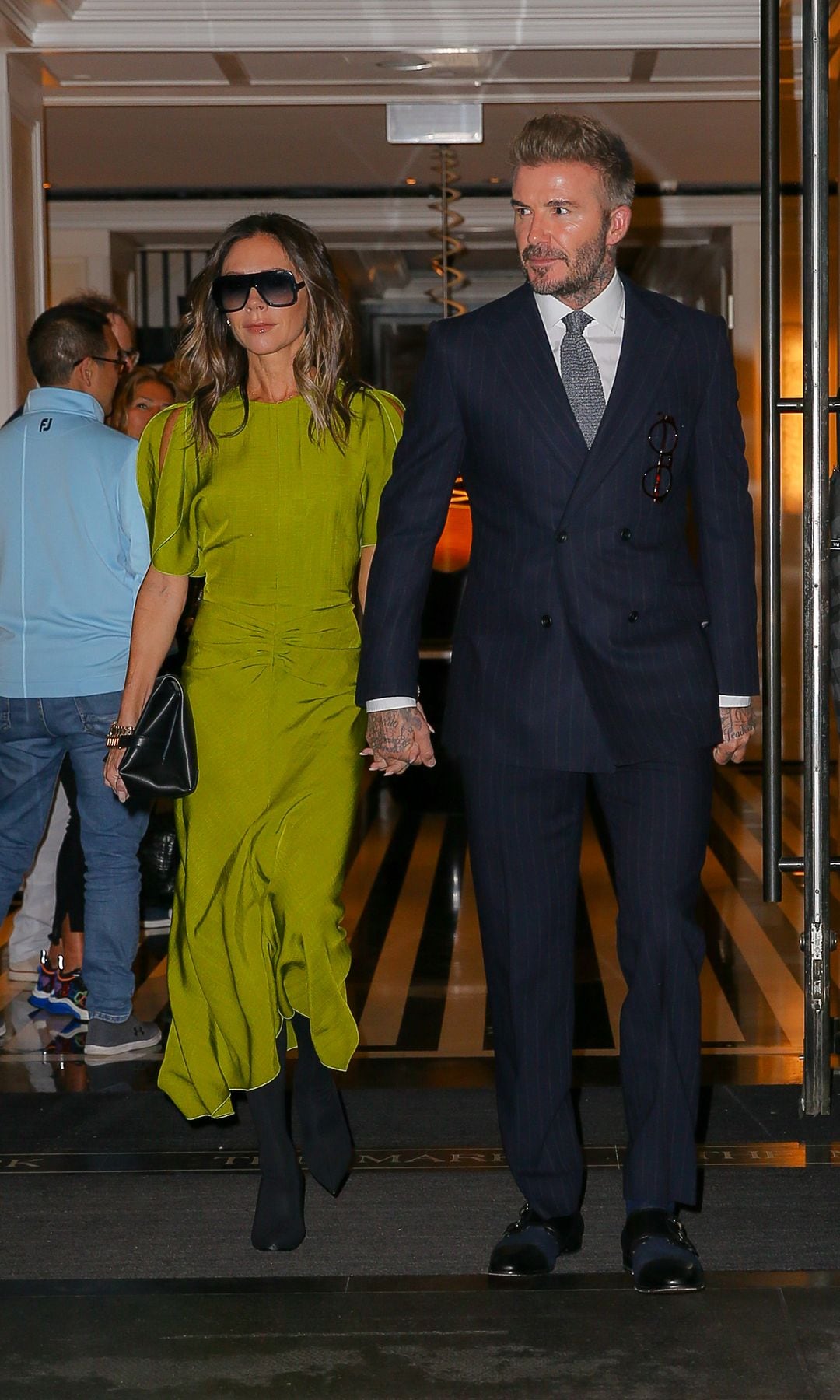 Victoria y David Beckham en 2022