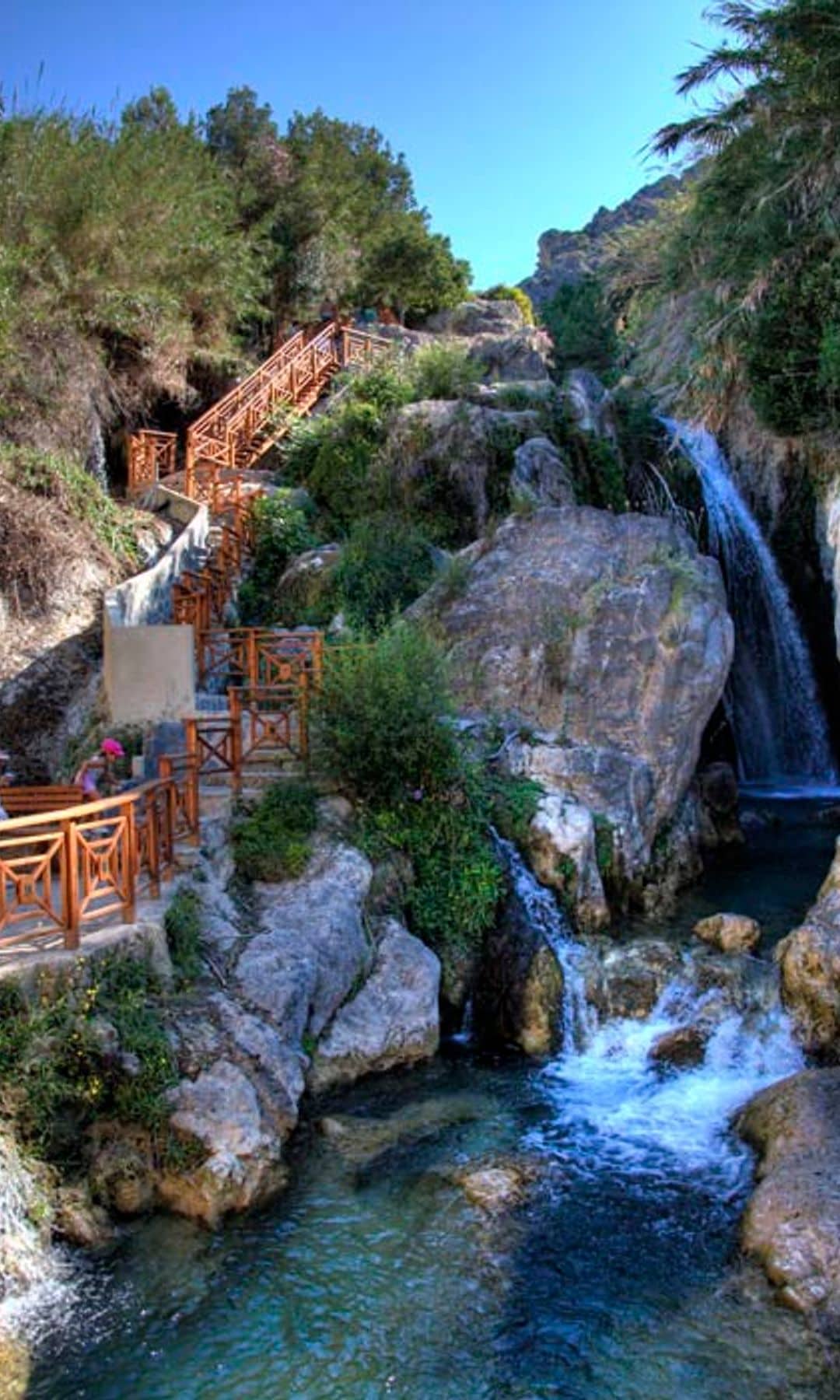 Las Fuentes del Algar en allosa d’En Sarriá, Alicante