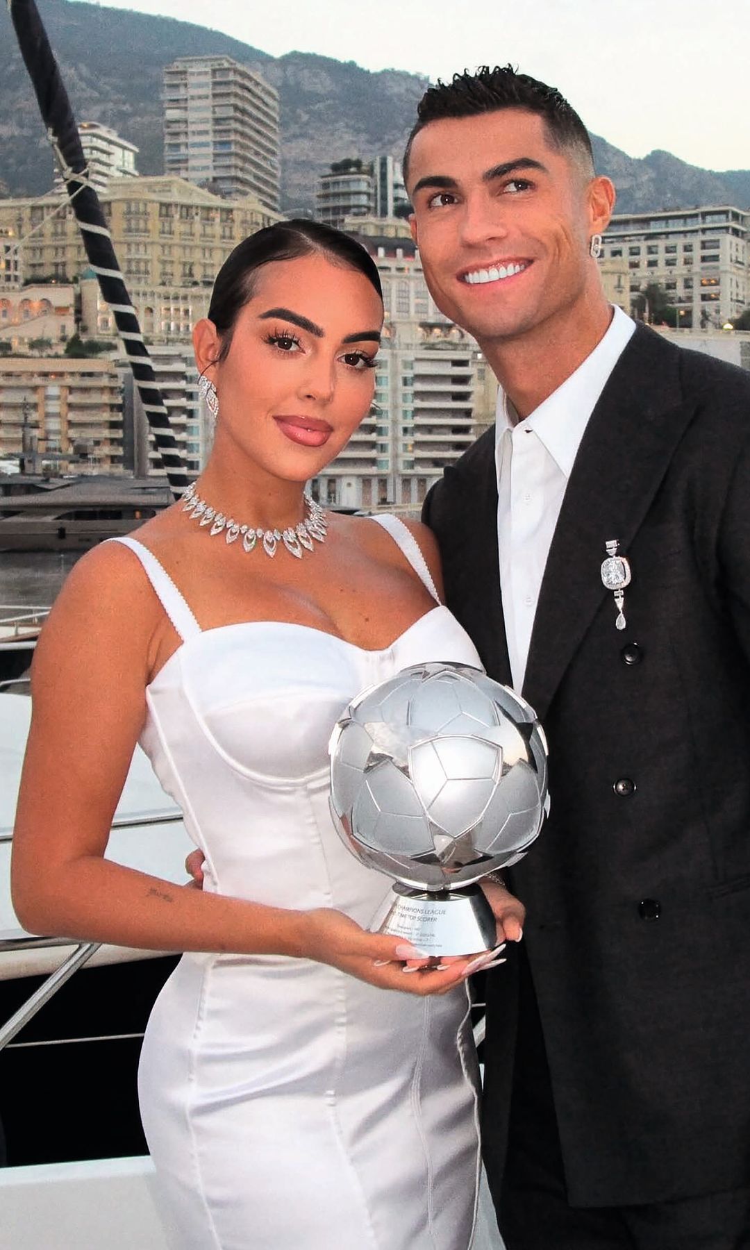 Cristiano Ronaldo y Georgina
