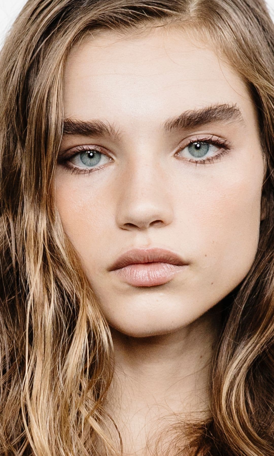 Meghan Roche en el desfile de Philosophy Di Lorenzo Serafini en la Semana de la Moda de Milán en 2018