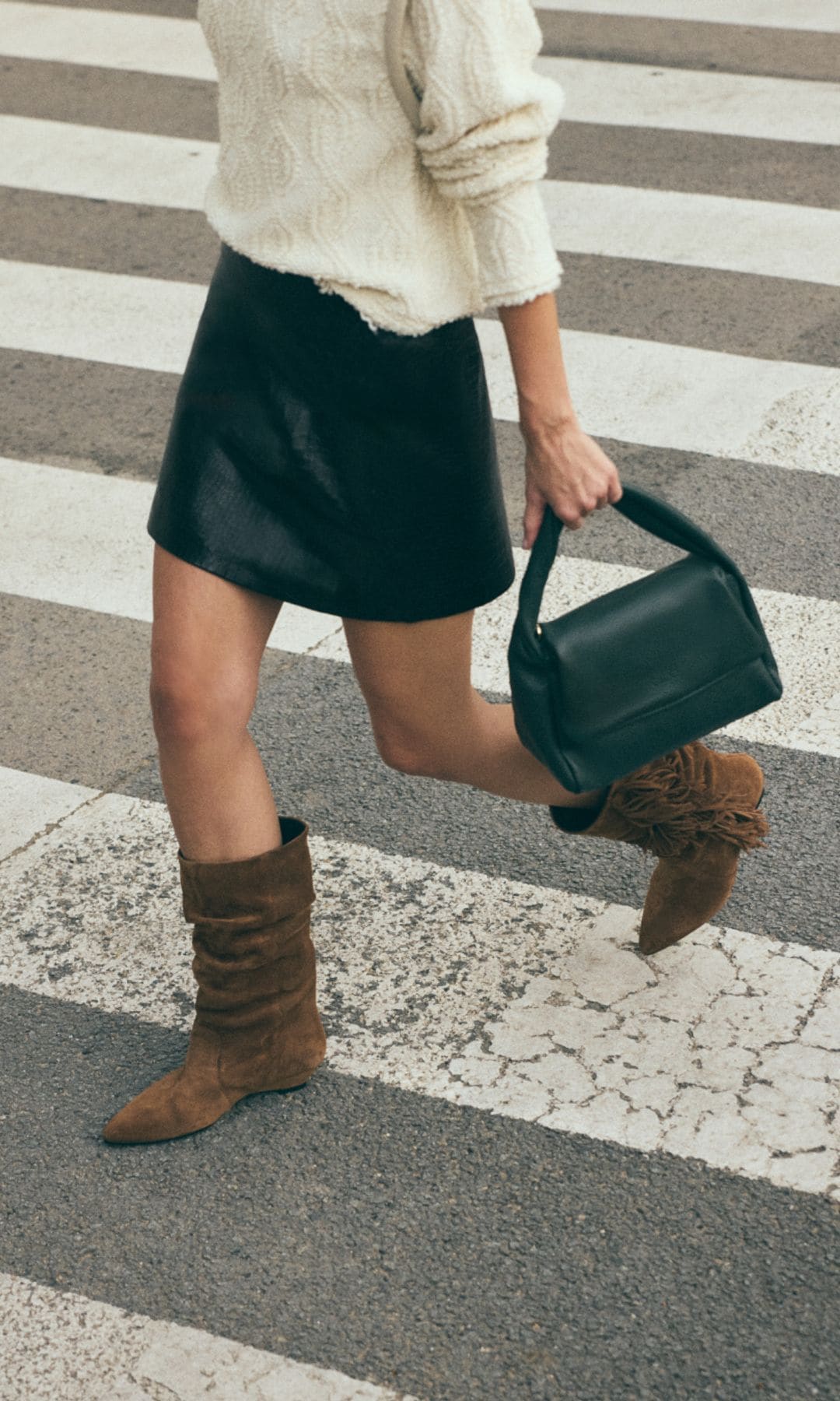 Botas 'Marge' con flecos de Gaimo (135 euros).