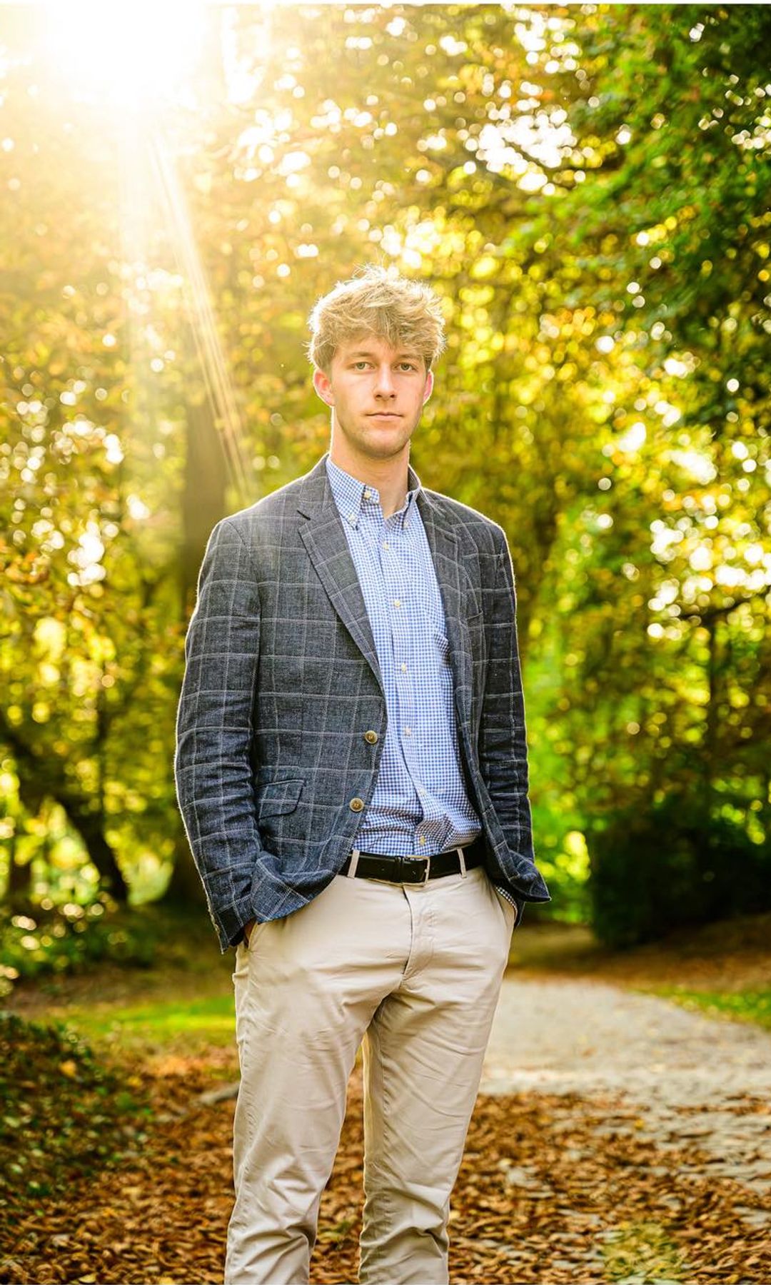 Retrato oficial de Emmanuel de Bélgica por su 21 cumpleaños