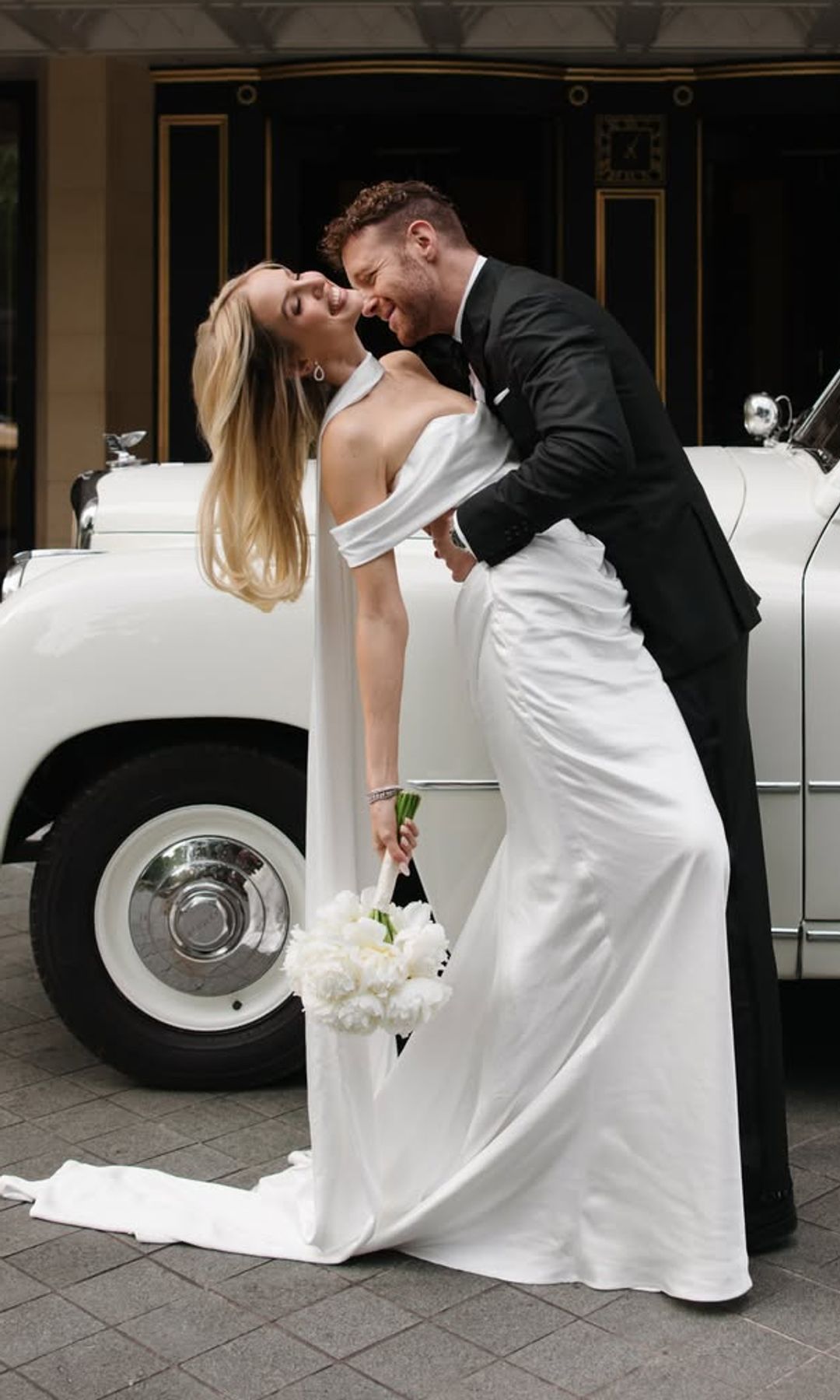 La boda civil de Leonie Hanne