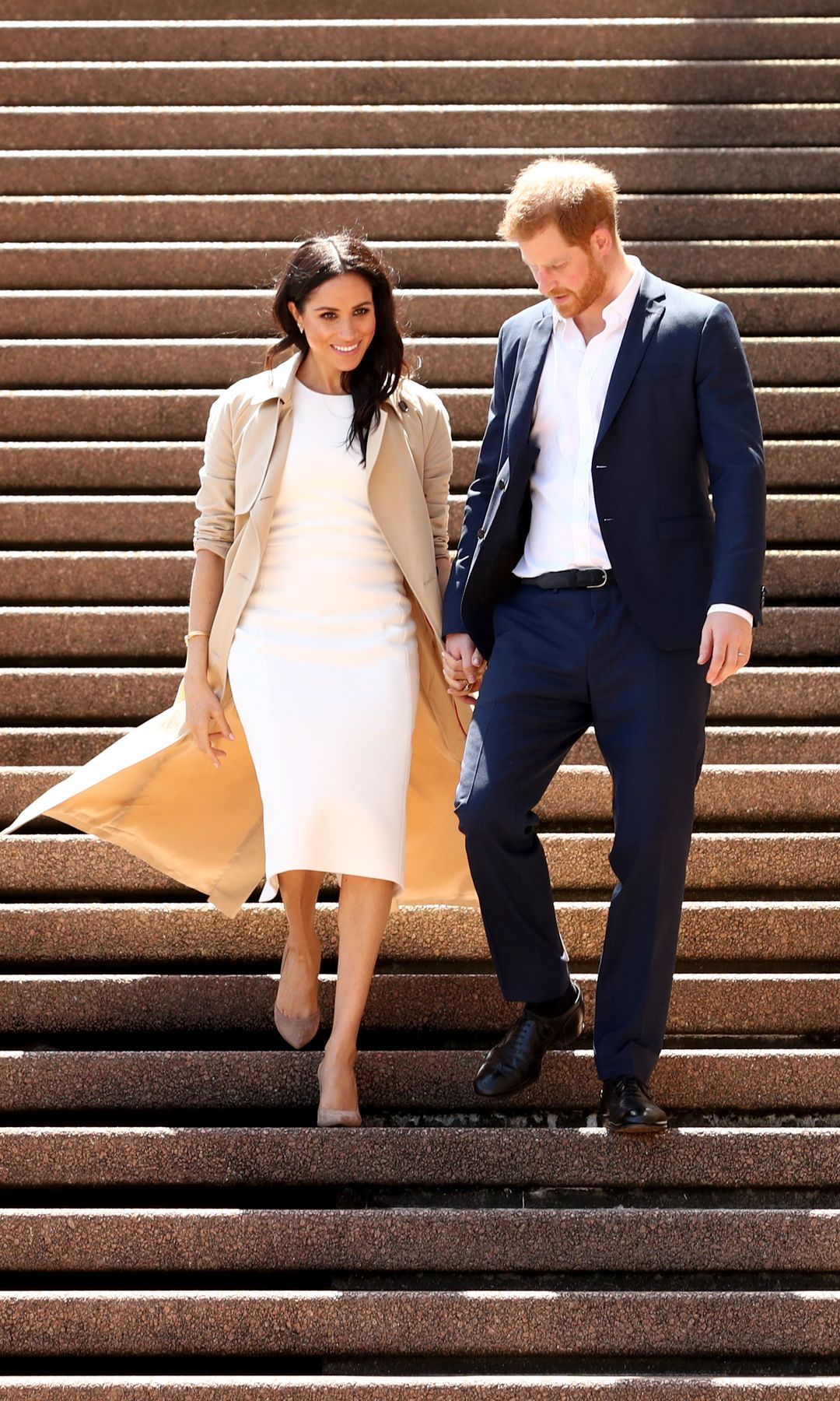 Harry y Meghan, representando el Reino Unido y a la monarquía británica, llegaron a Austrlia en octubre de 2018