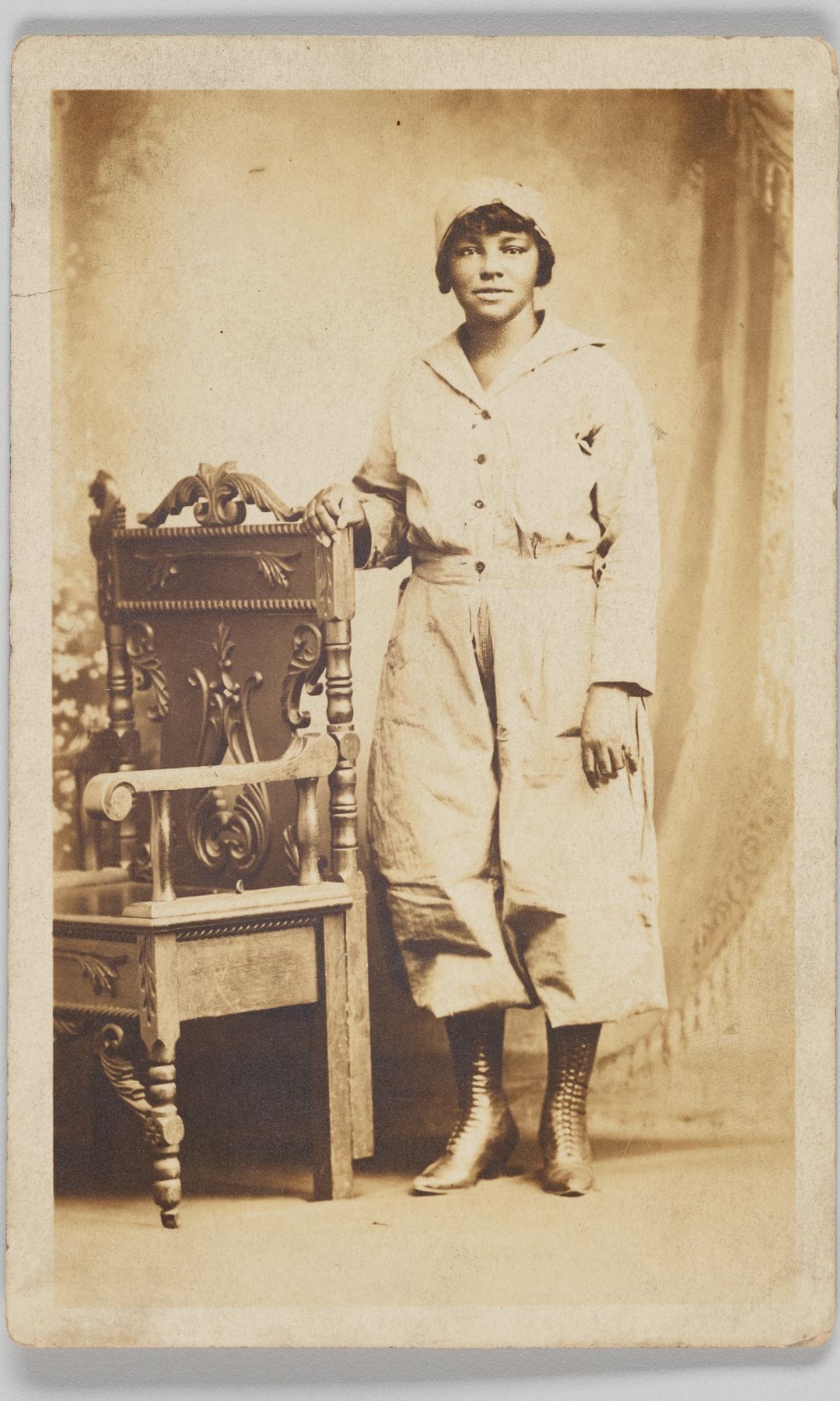 Imagen de un boiler suit en 1900