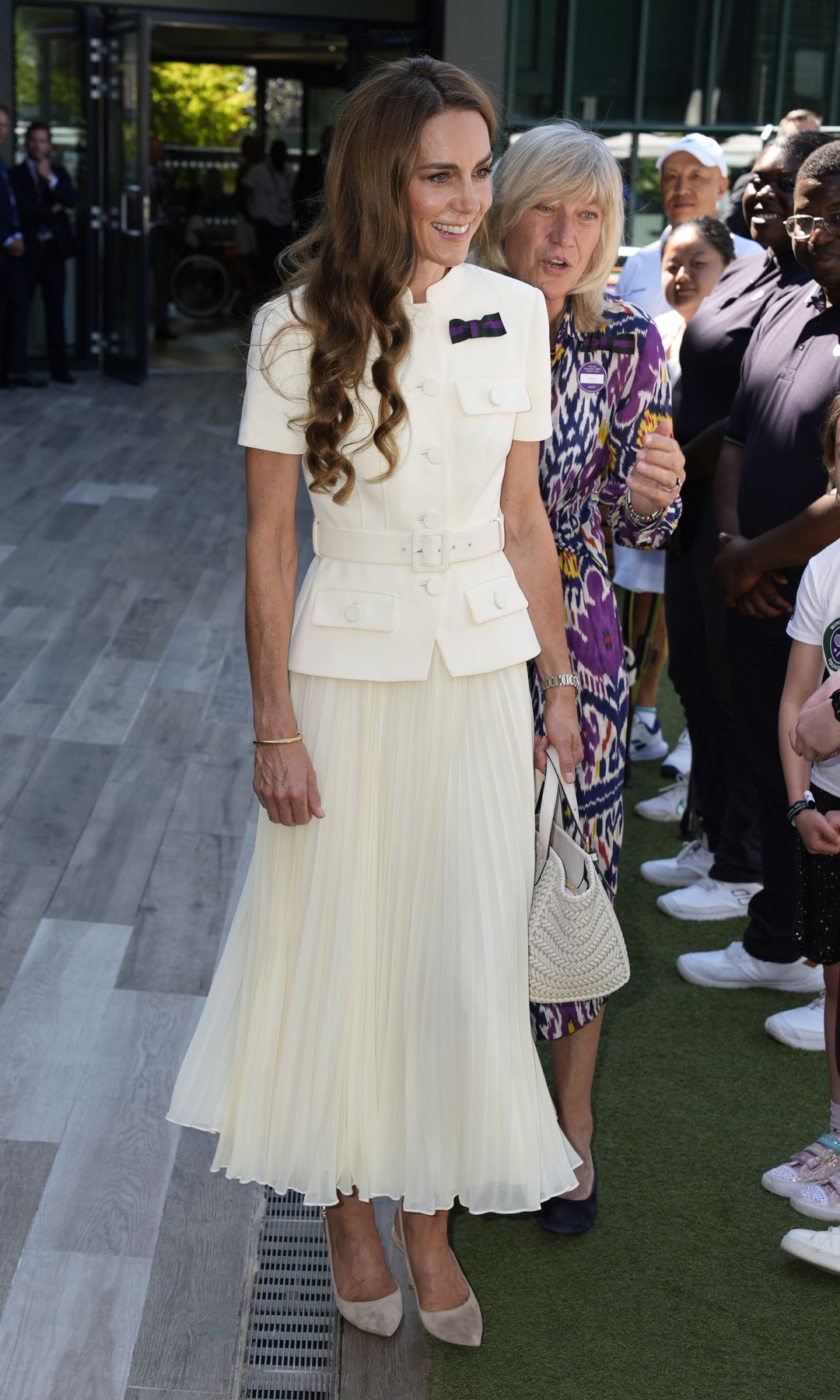 Kate Middleton en la final femenina de tenis de Wimbledon