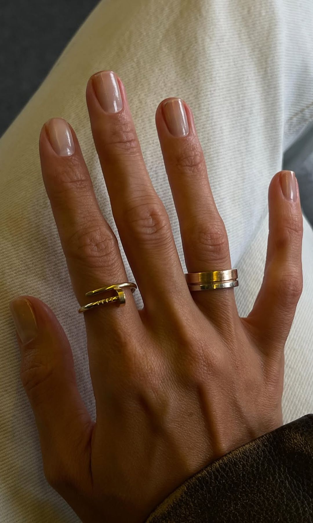 Manicura japonesa natural