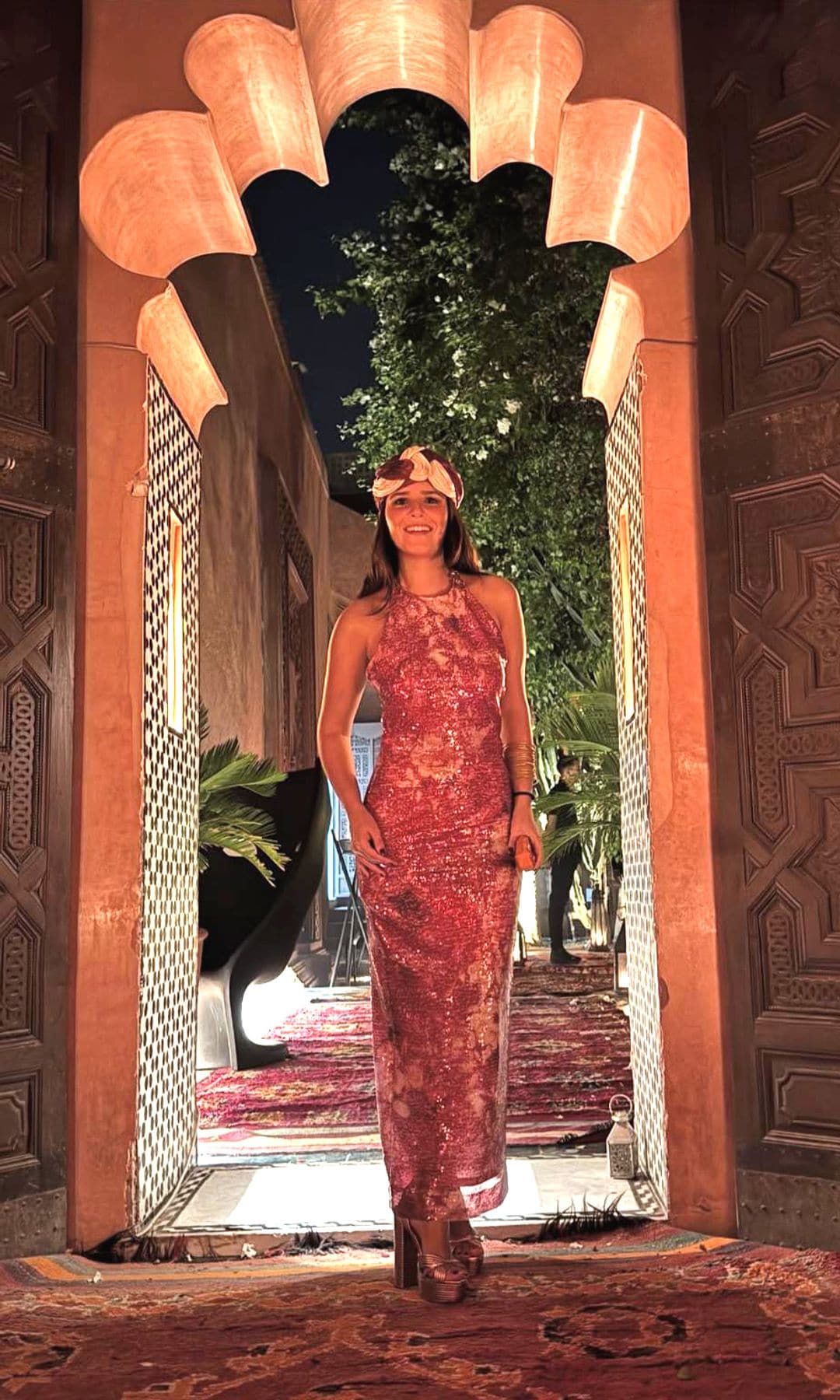 Tana Rivera en Marrakech