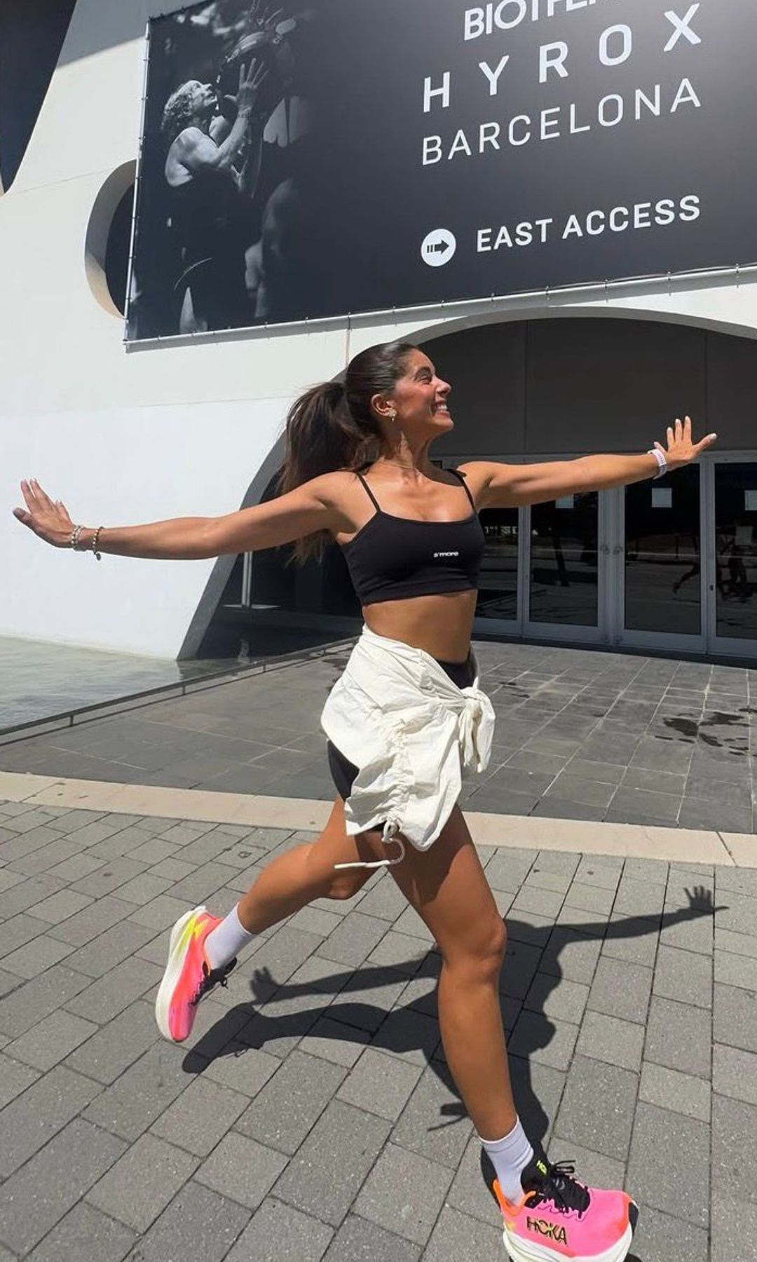 Sara Baceiredo emocionado ante la competición, celebrada en la ciudad de Barcelona 