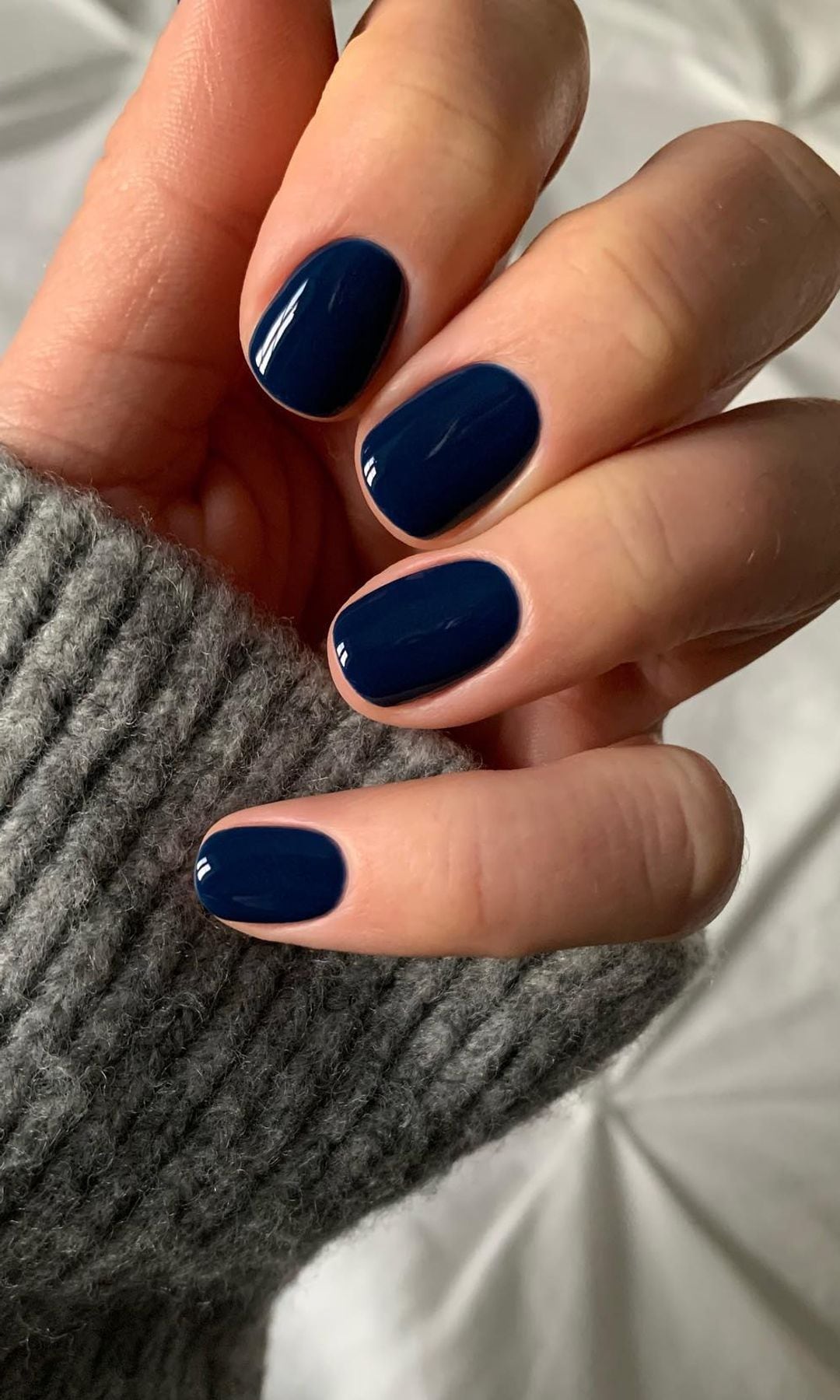Manicura azul