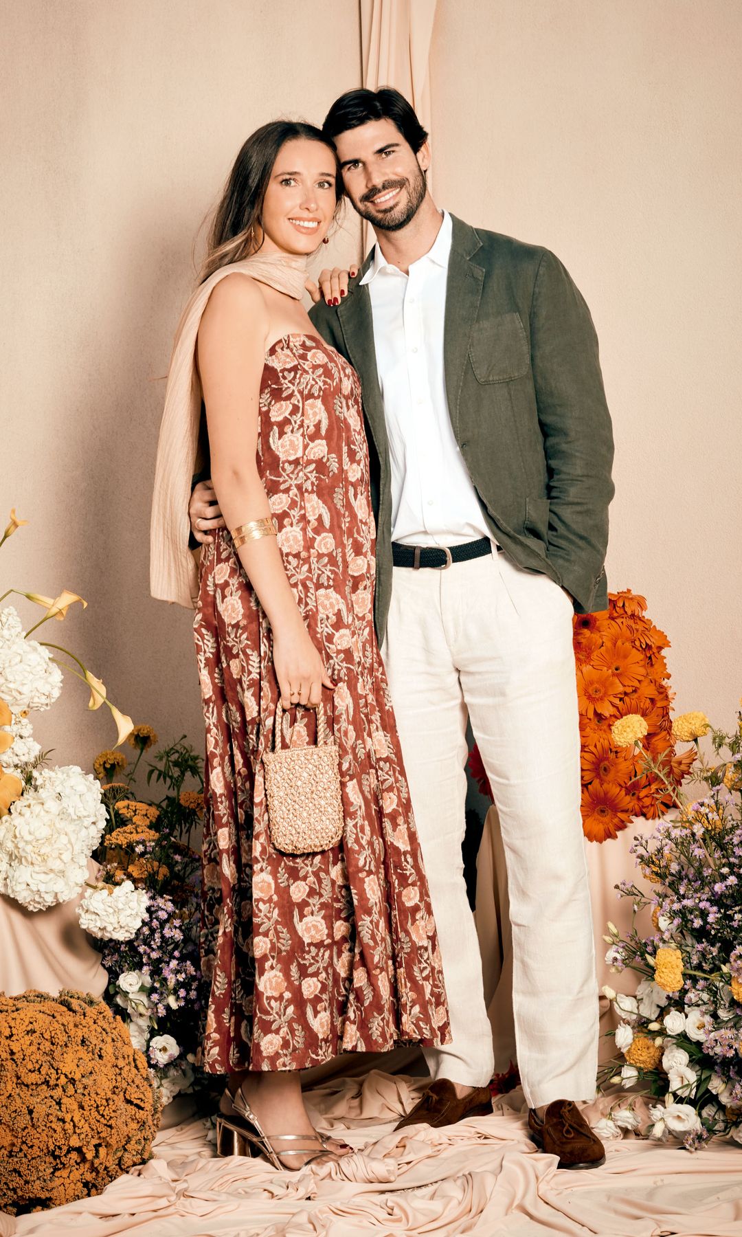 Leticia Domenech con su marido, el futbolista Ignacio Monsalve