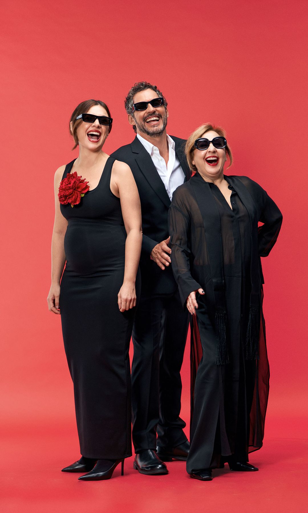 Miren Ibarguren, Paco León y Carmen Machi en 'Aída y vuelta'