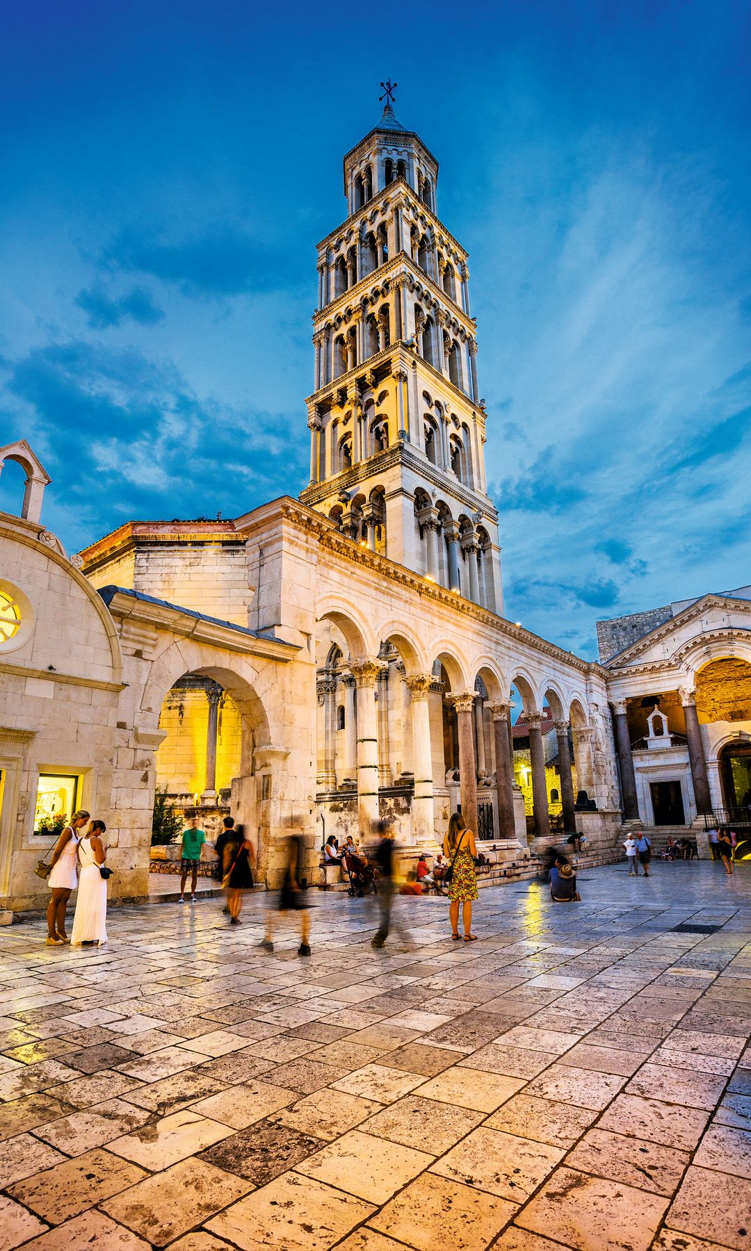 Palacio de Diocleciano en Split, Croacia