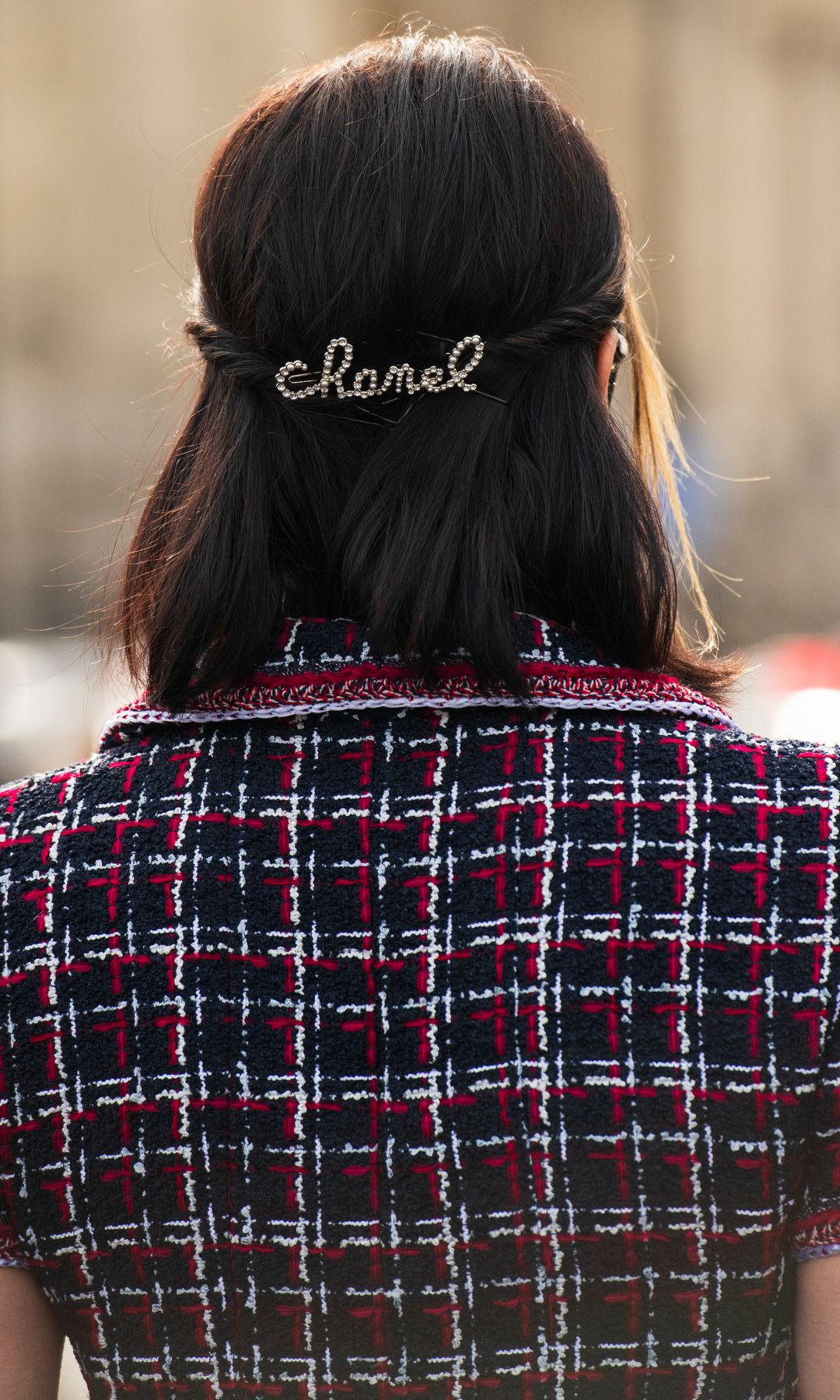  Semirrecogido con pinza