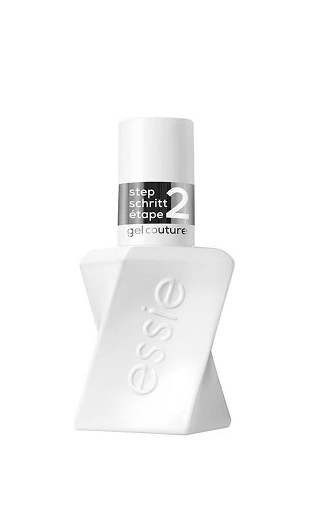Top coat efecto glow 'Gel Couture Step 2' (15,50 €), de Essie.
