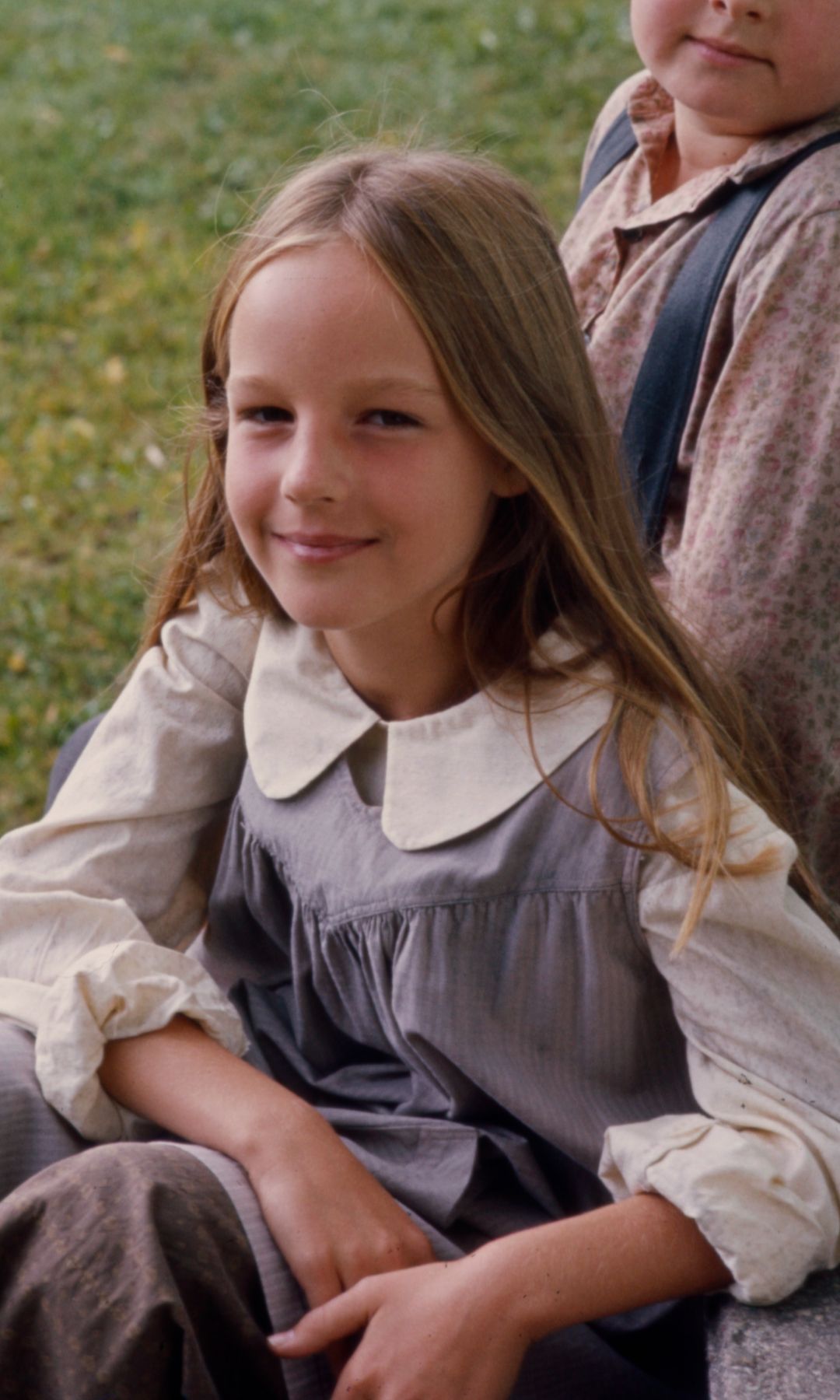 Helen Hunt con 10 años en la serie 'La pionera', en 1973