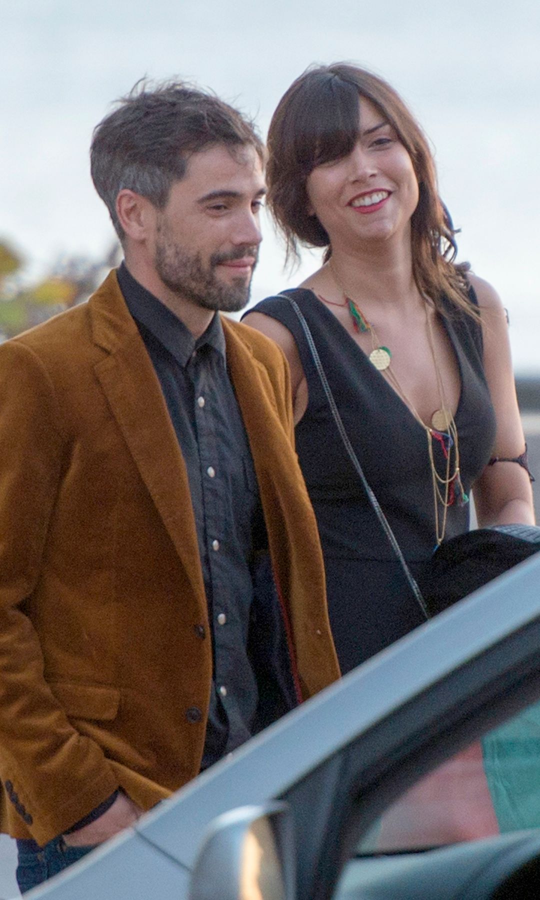 El actor Unax Ugalde y la periodista Neus Cerdà en Lanzarote en 2014