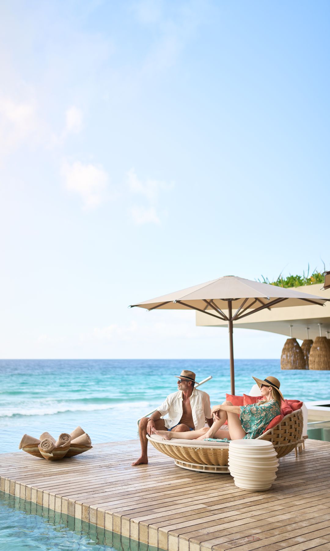 En Xcaret, vivir una experiencia de relajación total es prioridad.         