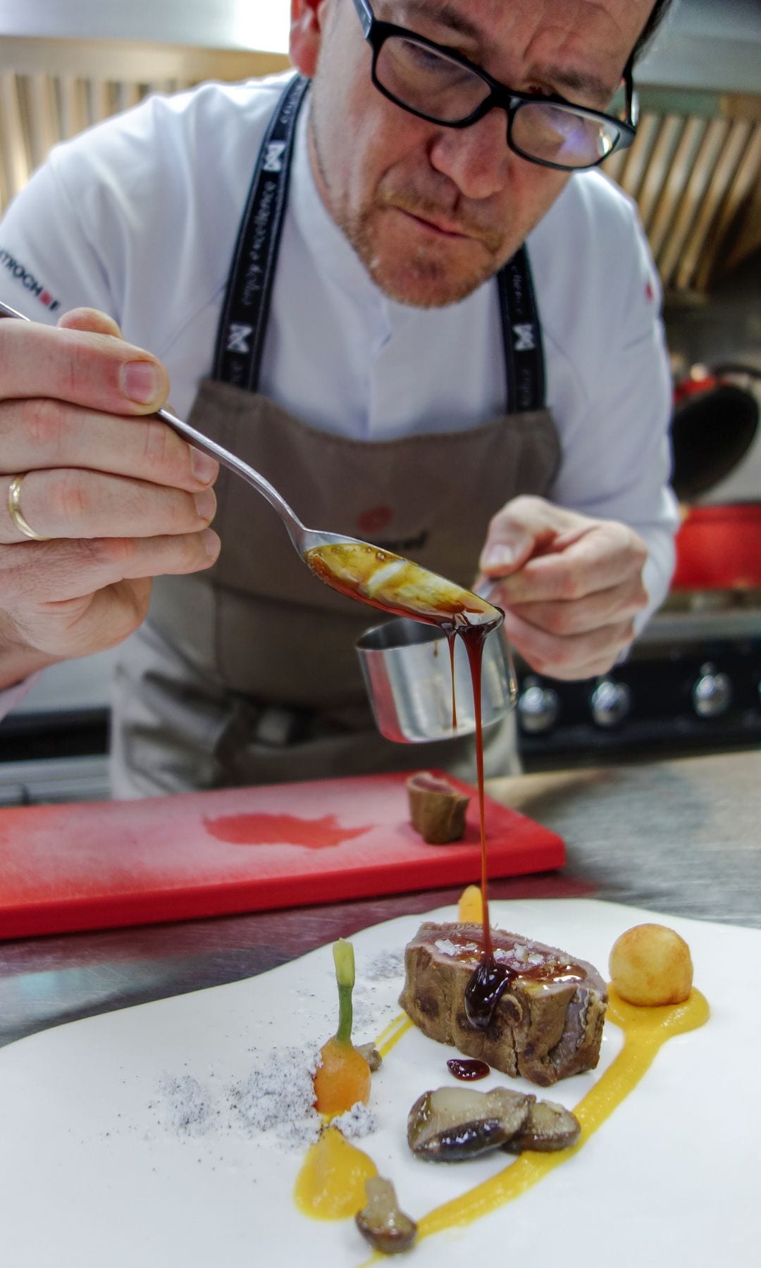 El chef Quique Pérez, del restaurante El Doncel, Sigüenza