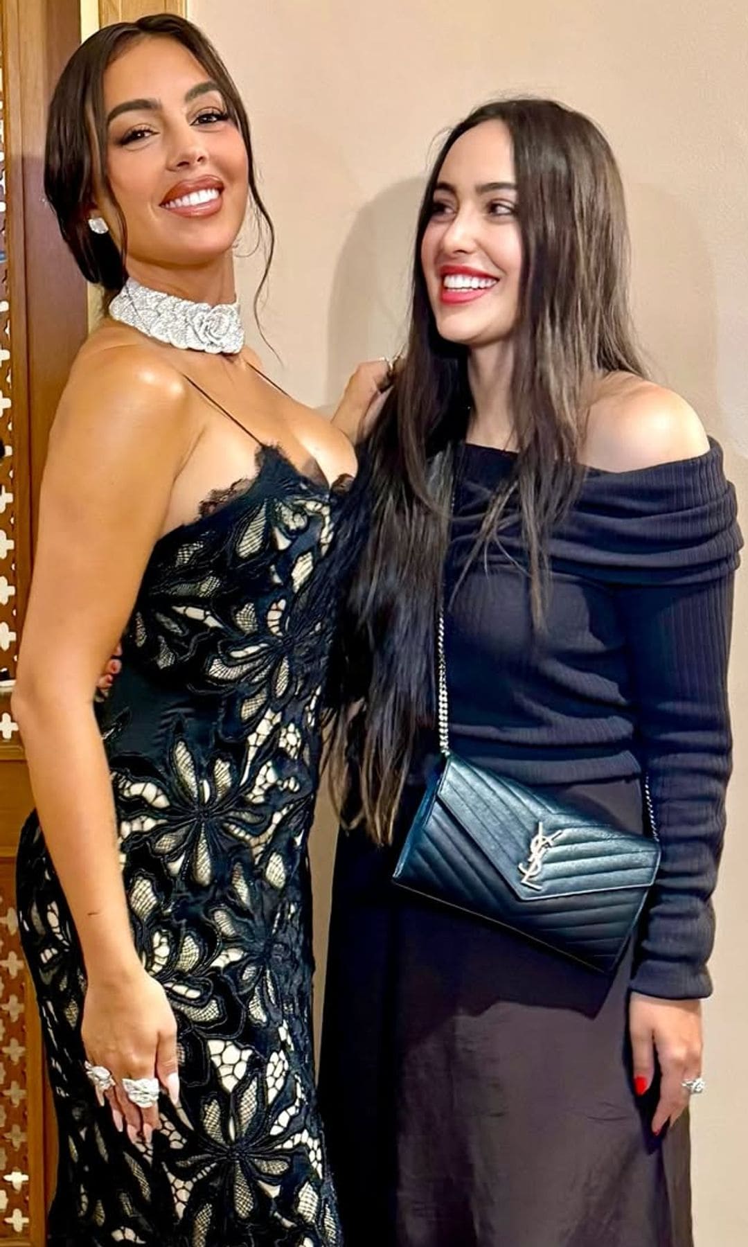 Georgina Rodríguez con su hermana Ivana