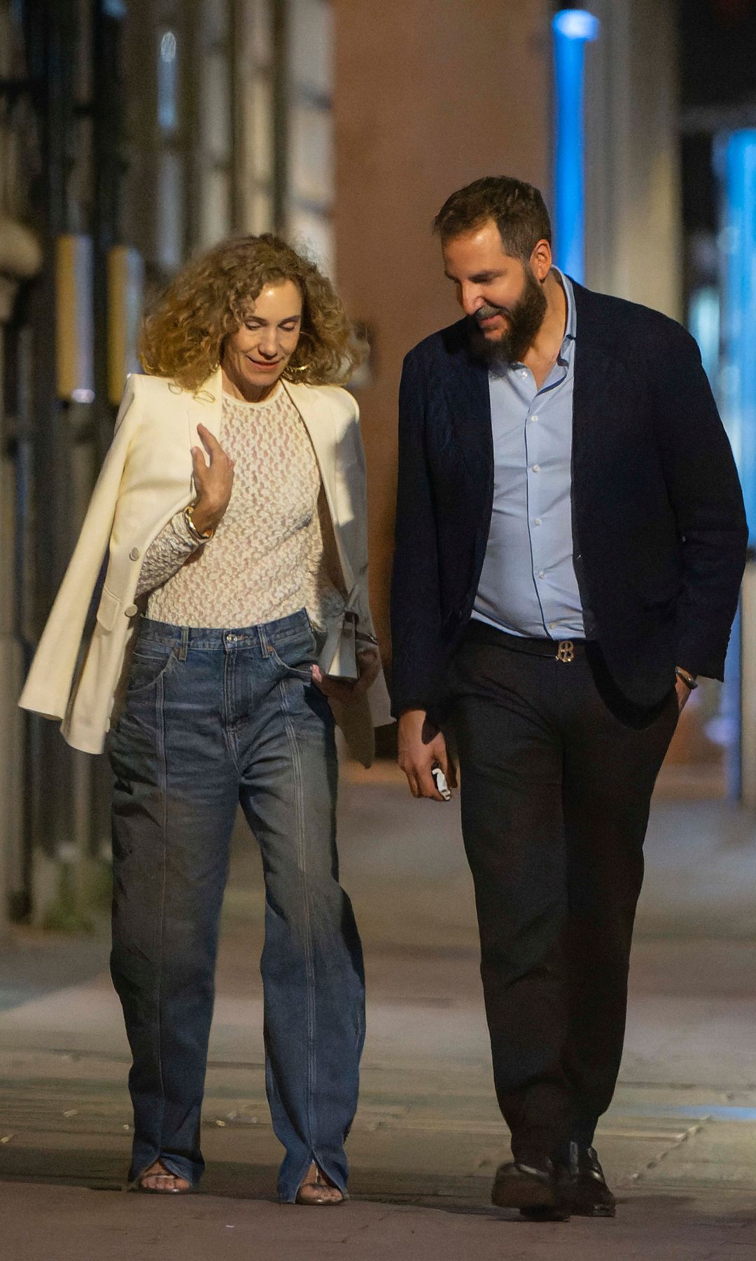 Los grandes amigos de Paloma Cuevas y Luis Miguel, Borja Thyssen y la artista Blanca Cuesta, se reunieron con la pareja para disfrutar de una cena en Madrid