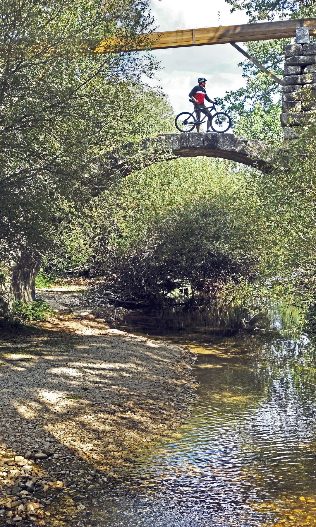 Puente de los Canales en Valsaín.