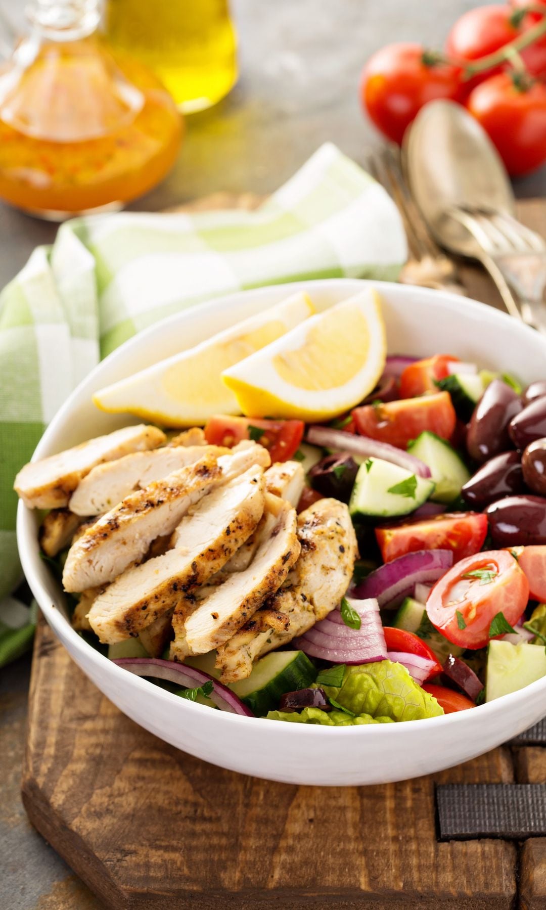  Plato de comida saludable