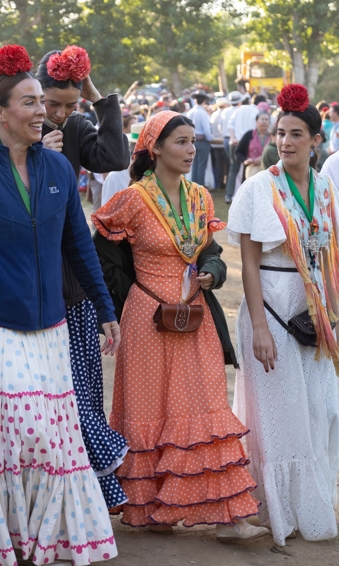 Victoria Federica y Tana Rivera en El Rocío este 22 de mayo de 2026