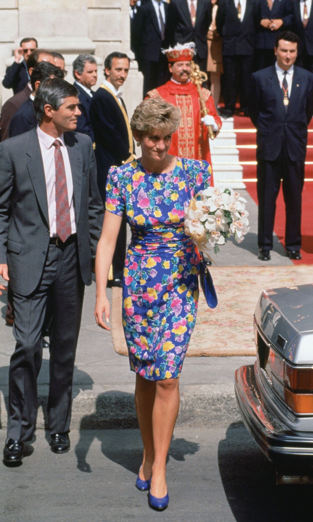 El icónico vestido de la princesa Diana.
