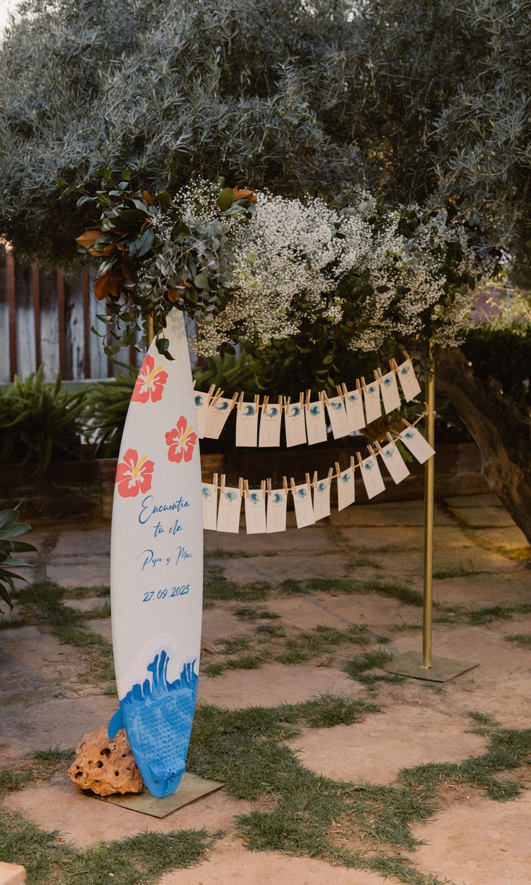 Seating plan de boda
