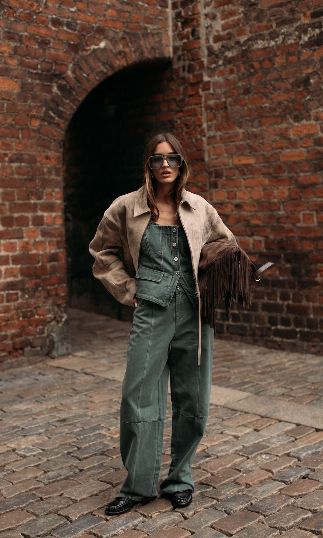 'Denim over denim'
