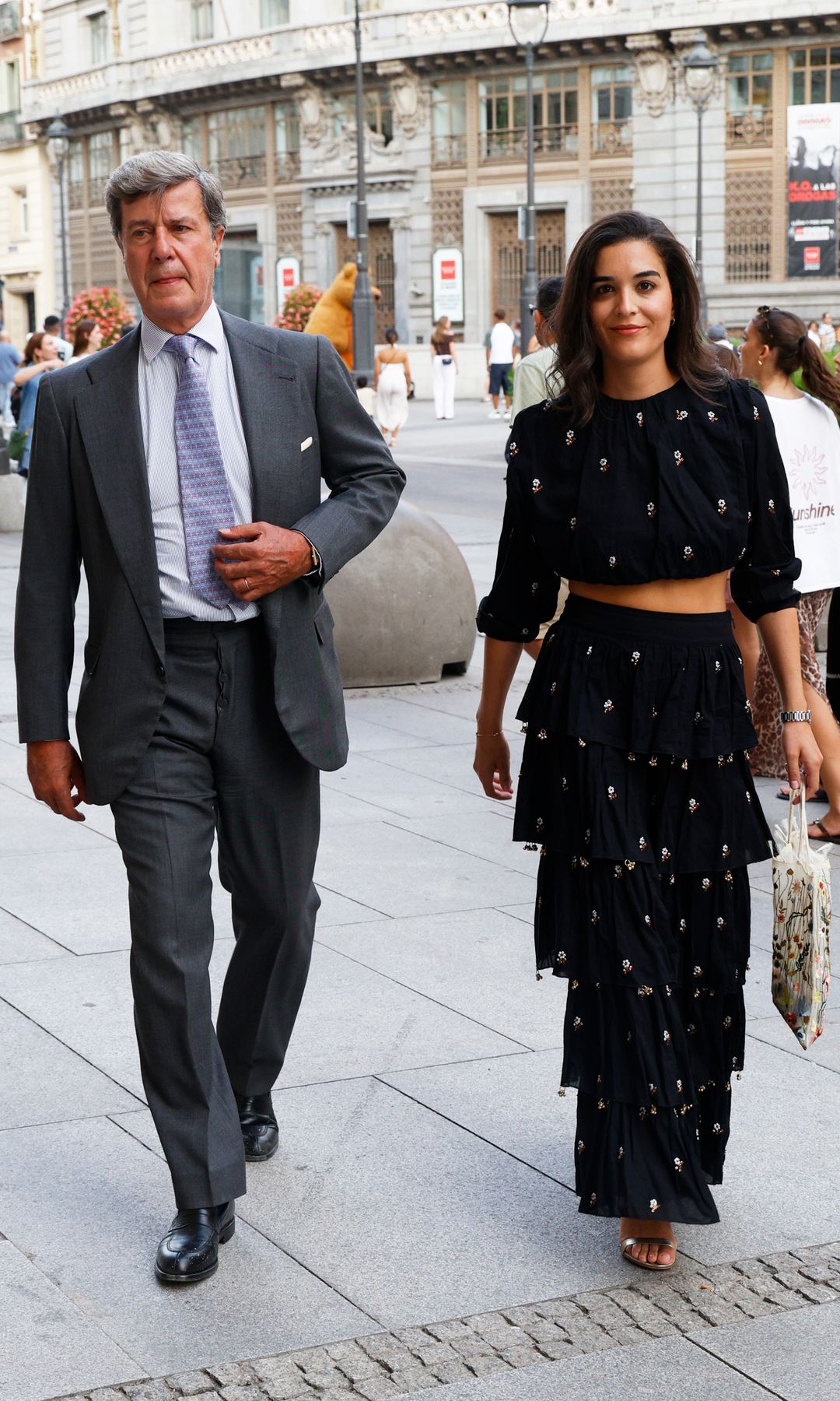 Cayetano Martínez de Irujo y Bárbara Mirjan, durante la celebración del cumpleaños de Fernando Martínez de Irujo en Madrid, el 11 de julio de 2026