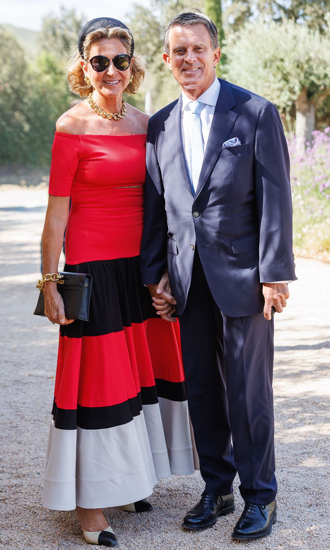 Susana Gallardo y Manuel Valls no quisieron perderse la boda