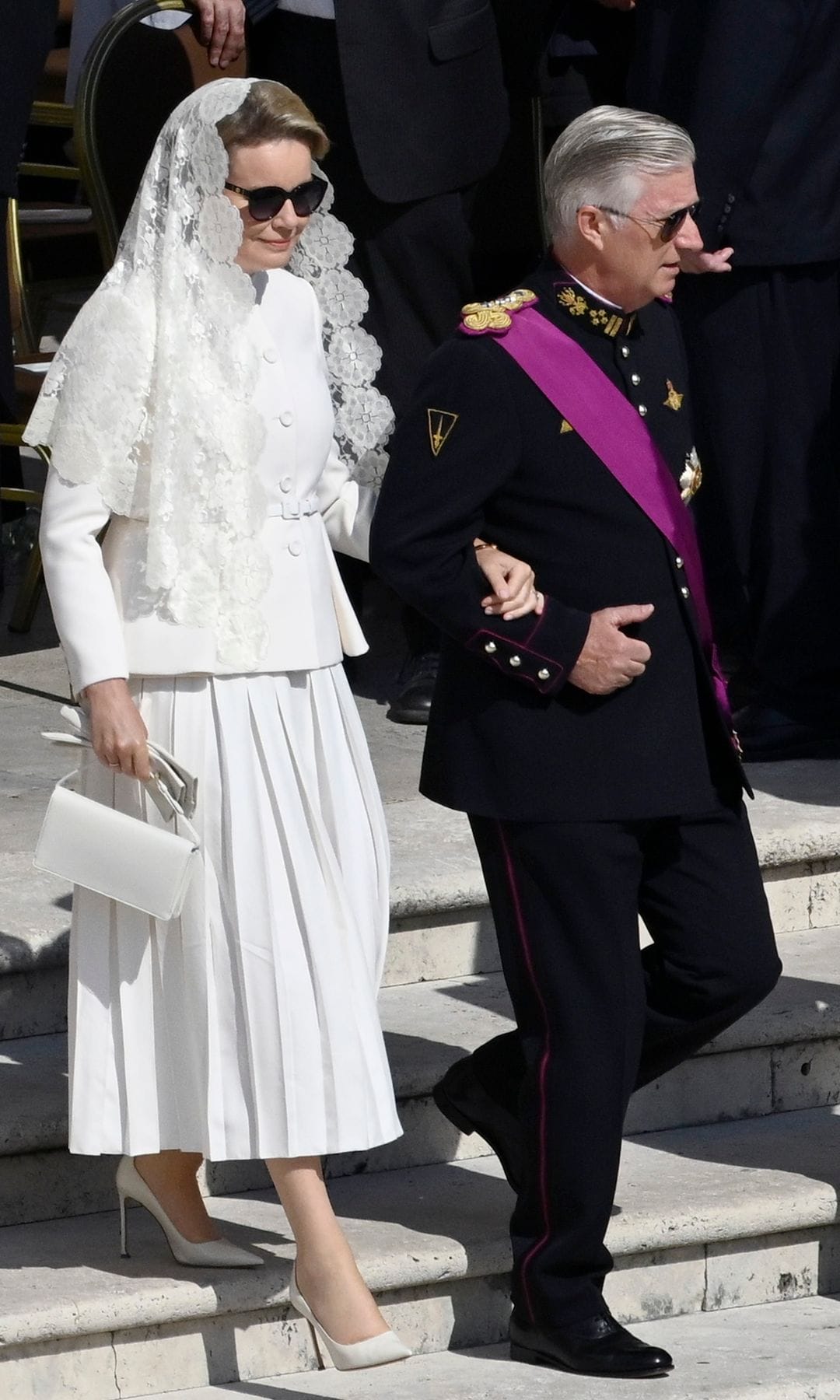 Entronización Papa León XIV Reyes Belgica 