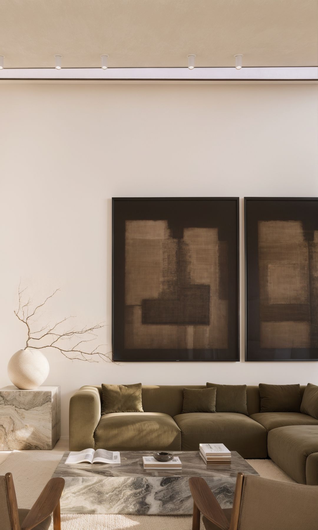 Proyecto de salón de estilo contemporáneo, de MR Studio