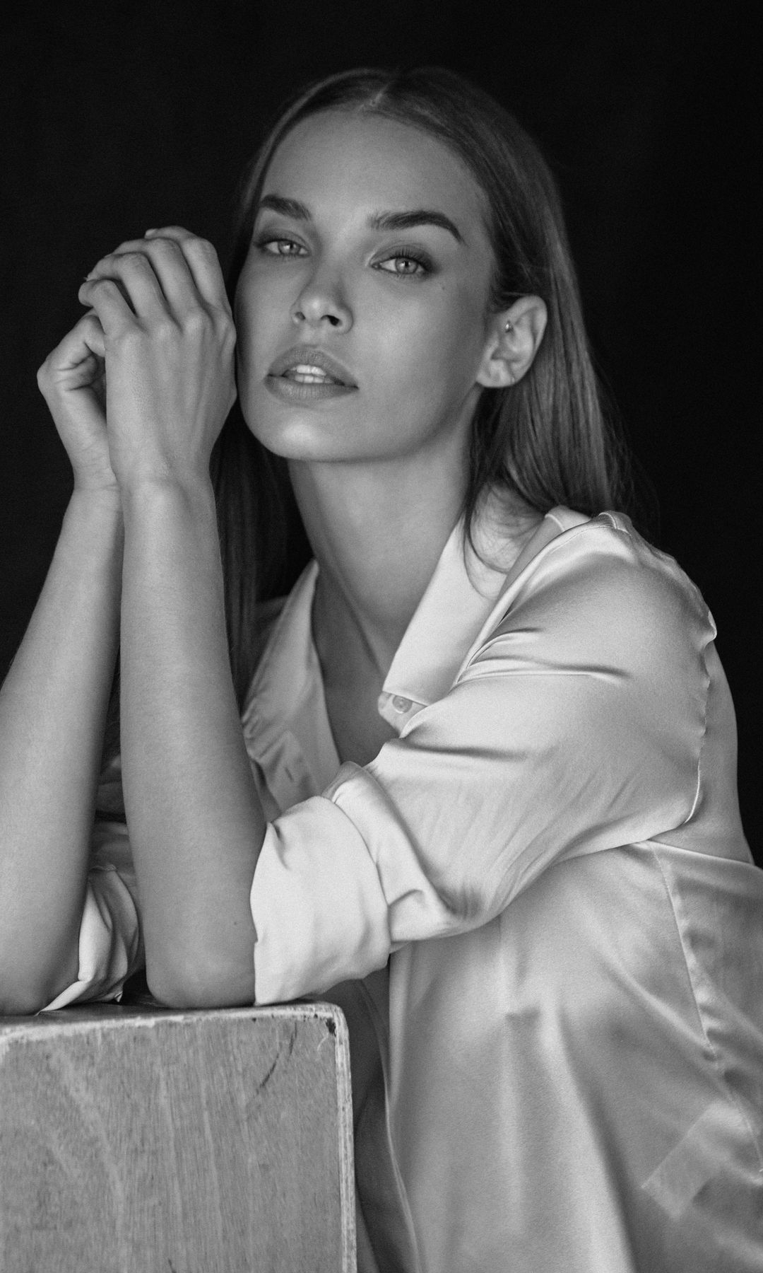 Retrato de la modelo Gara Arias