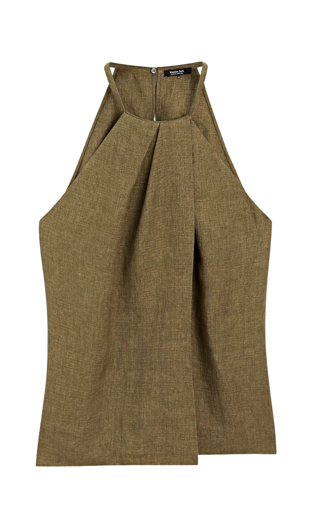Top halter (49,95 €), de Massimo Dutti
