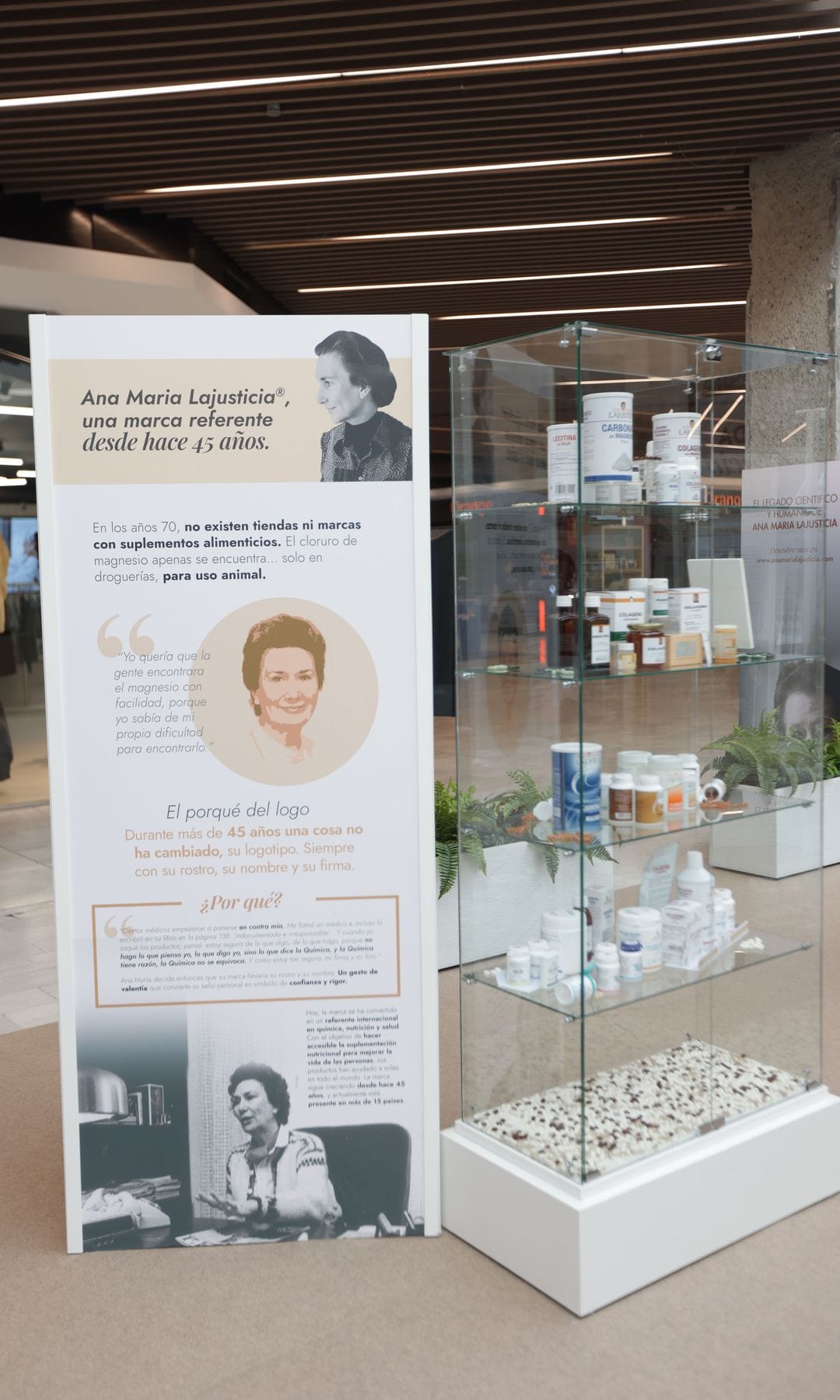 Exposición ‘Una vida conCiencia’, que rinde homenaje a Ana María Lajusticia